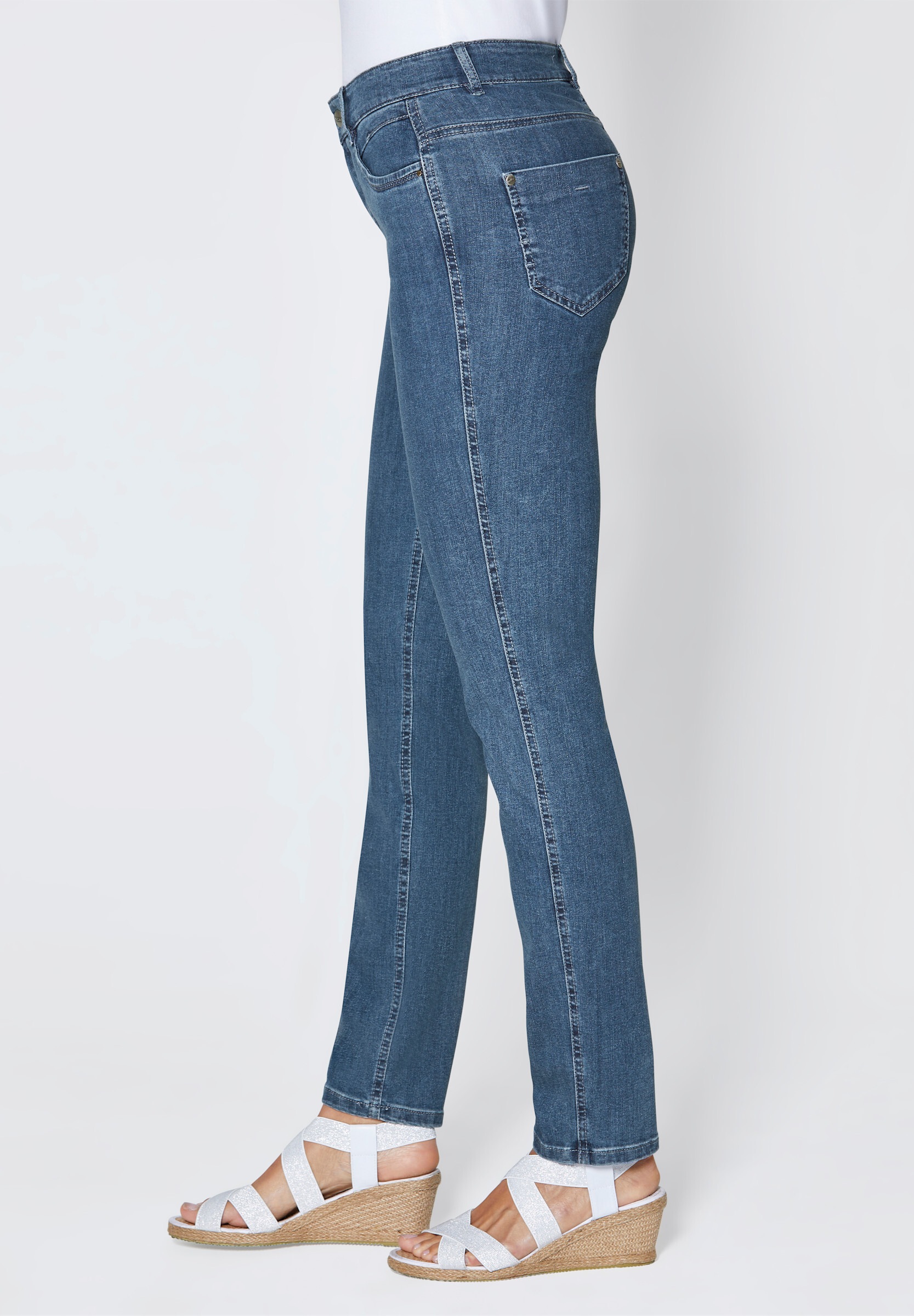 ascari Bequeme Jeans »Edel-Jeans Stretch-Jeans in Röhren-Form«