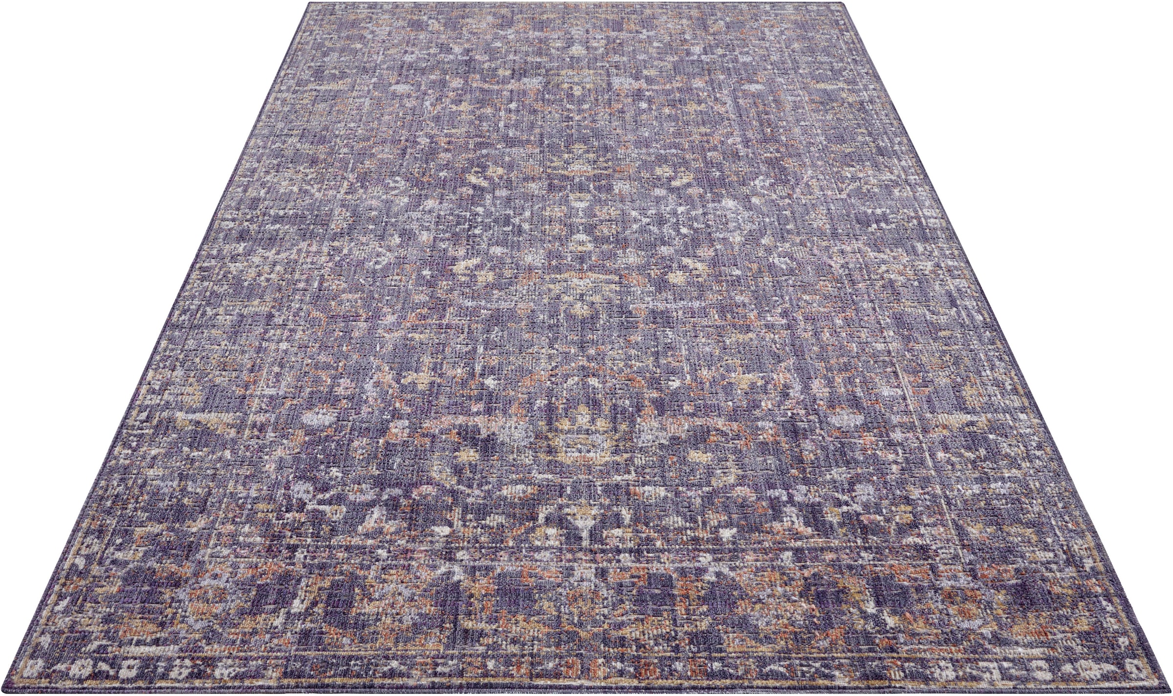 NORTHRUGS Teppich »Sues«, rechteckig, 3 mm Höhe, In-& Outdoor, Läufer, Wetterfest, Balkon, Wohnzimmer, Orient