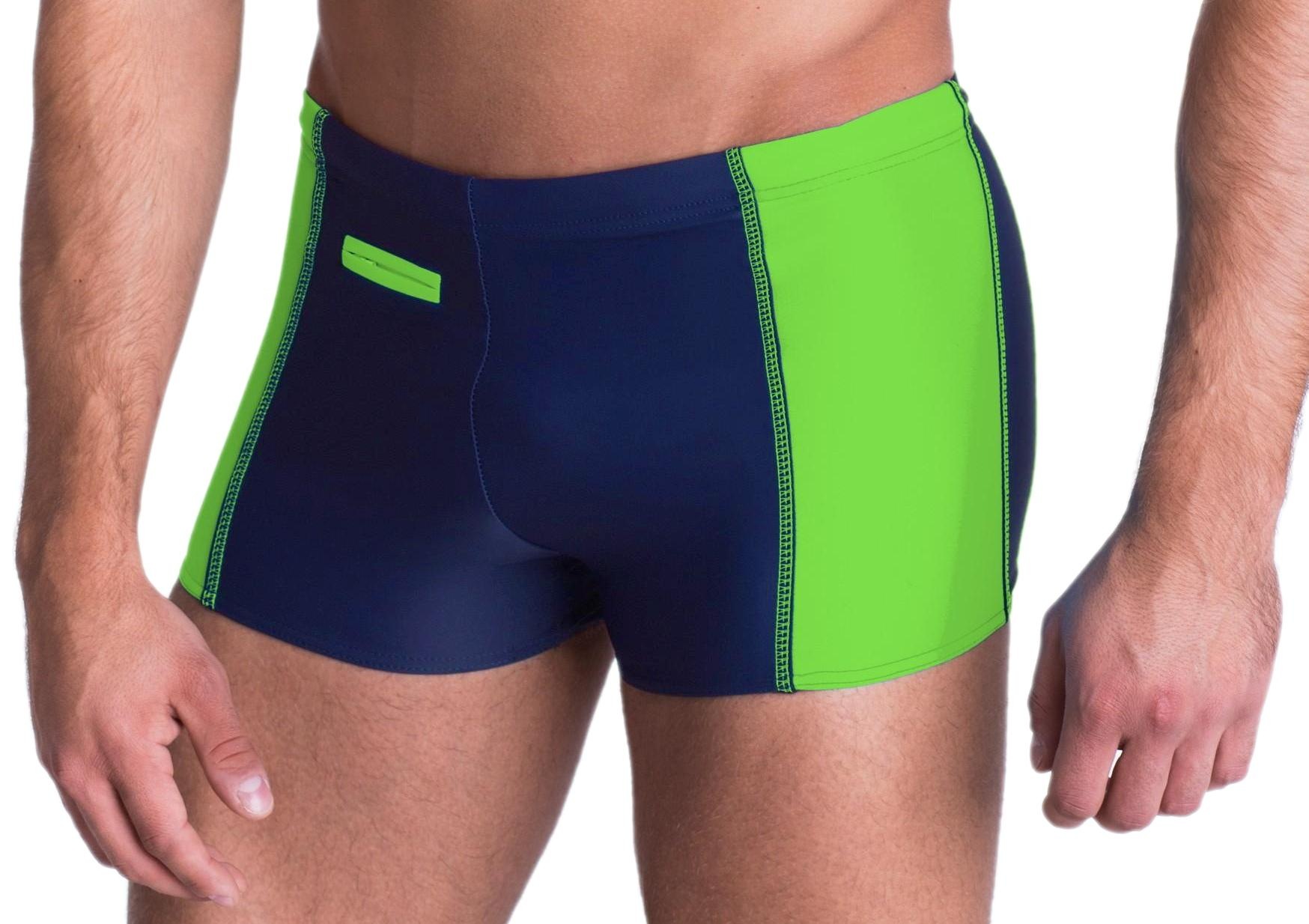 AQUARTI Badehose »Badehose Aquarti Herren Badehose mit Reißverschlusstasche«