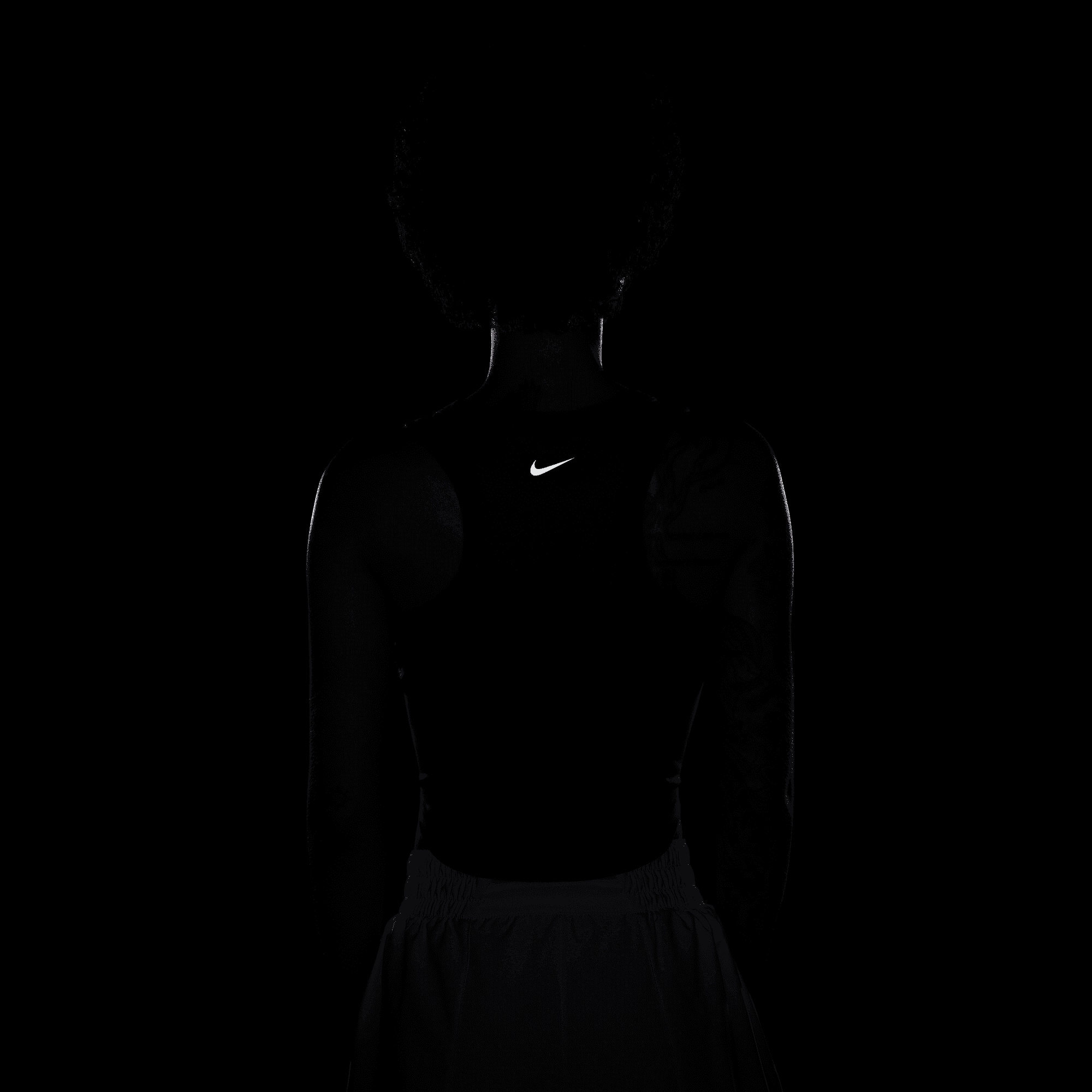 Nike Tanktop »W NK ONE FITTED DF CROP TANK«