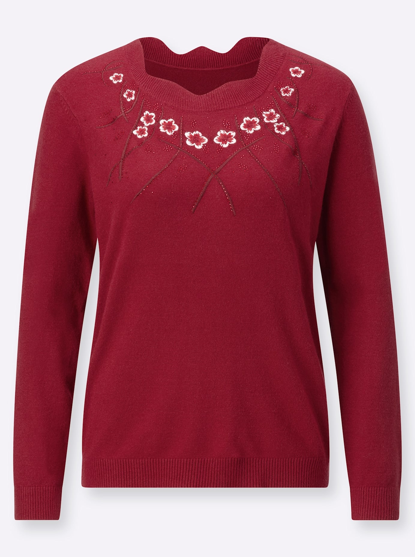 Classic Strickpullover »Langarm-Pullover«