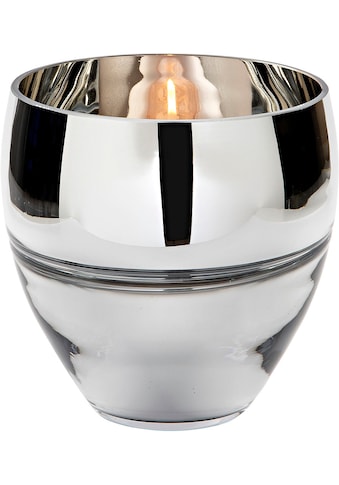 Teelichthalter »RILA«, (1 St.), Kerzenhalter aus Glas, mundgeblasen, auch als Vase...