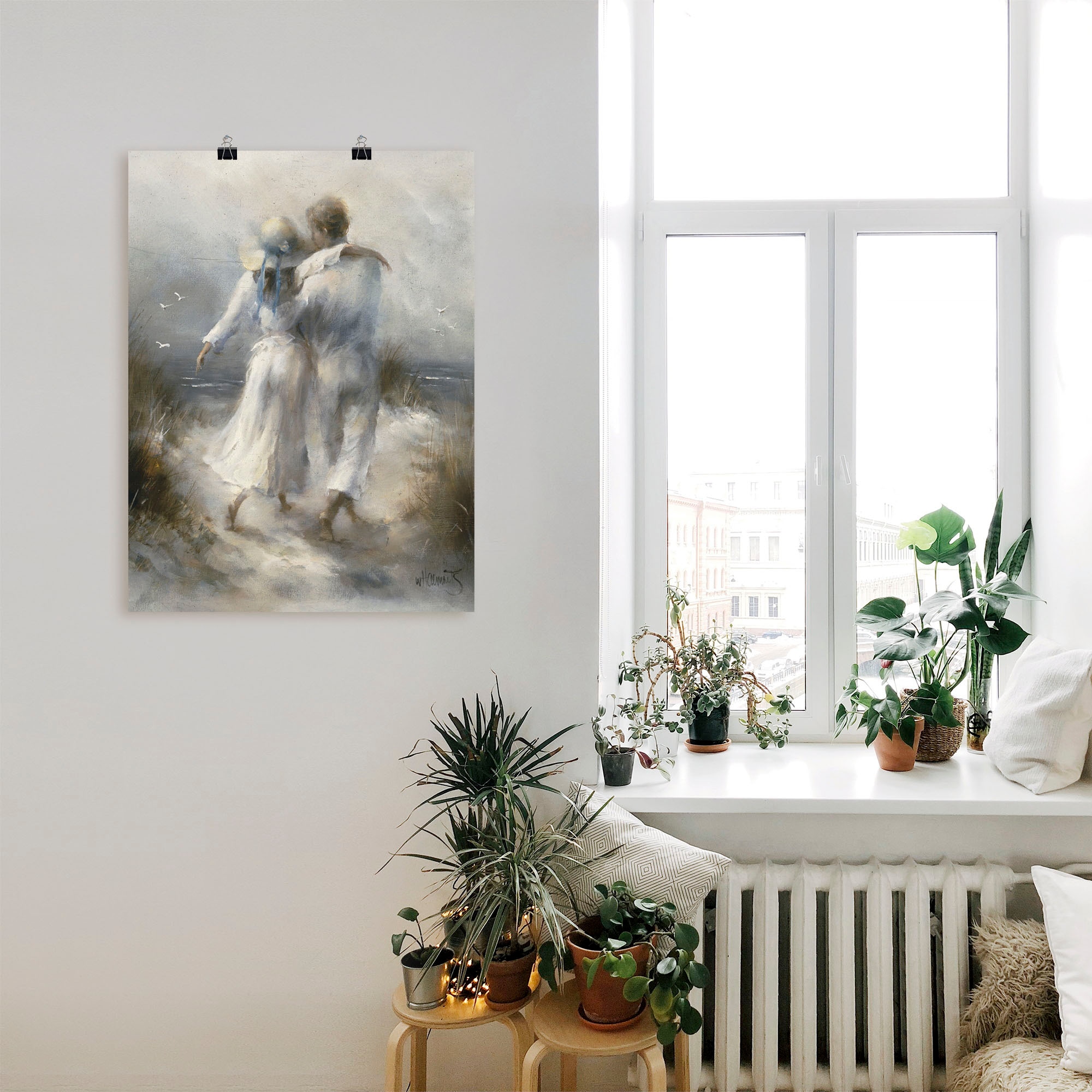 Artland Wandbild »Romantik«, Paar, (1 St.), als Leinwandbild, Poster, Wandaufkleber in verschied. Größen