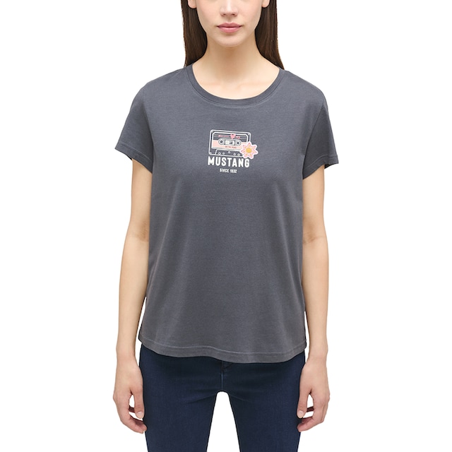 MUSTANG Kurzarmshirt »Mustang T-Shirt Print-Shirt« bestellen online bei OTTO