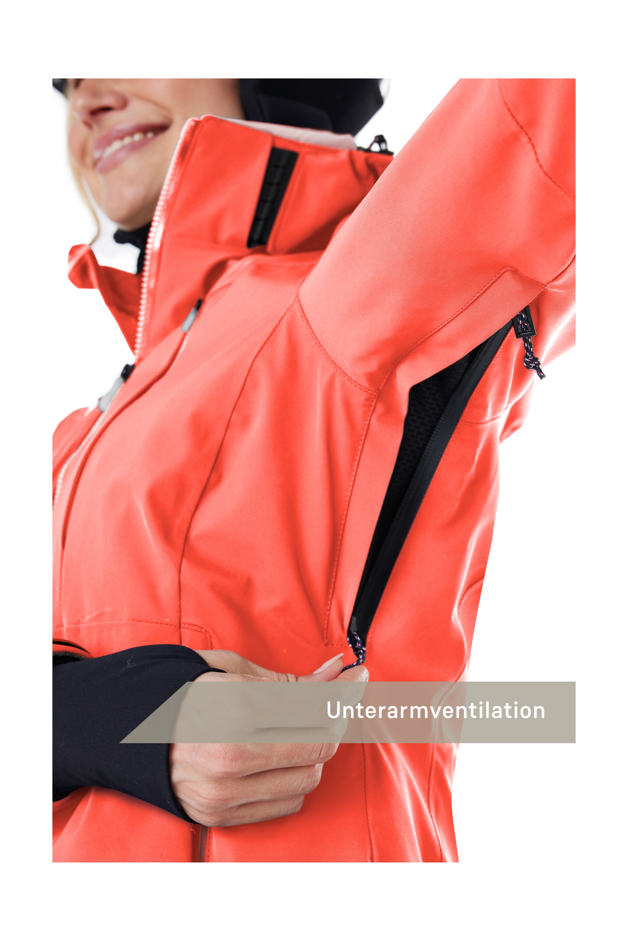Killtec Skijacke »KSW 42 WMN SKI JCKT« Wasserdicht, atmungsaktiv, 4-Wege-Stretch, viele Taschen, recycelt