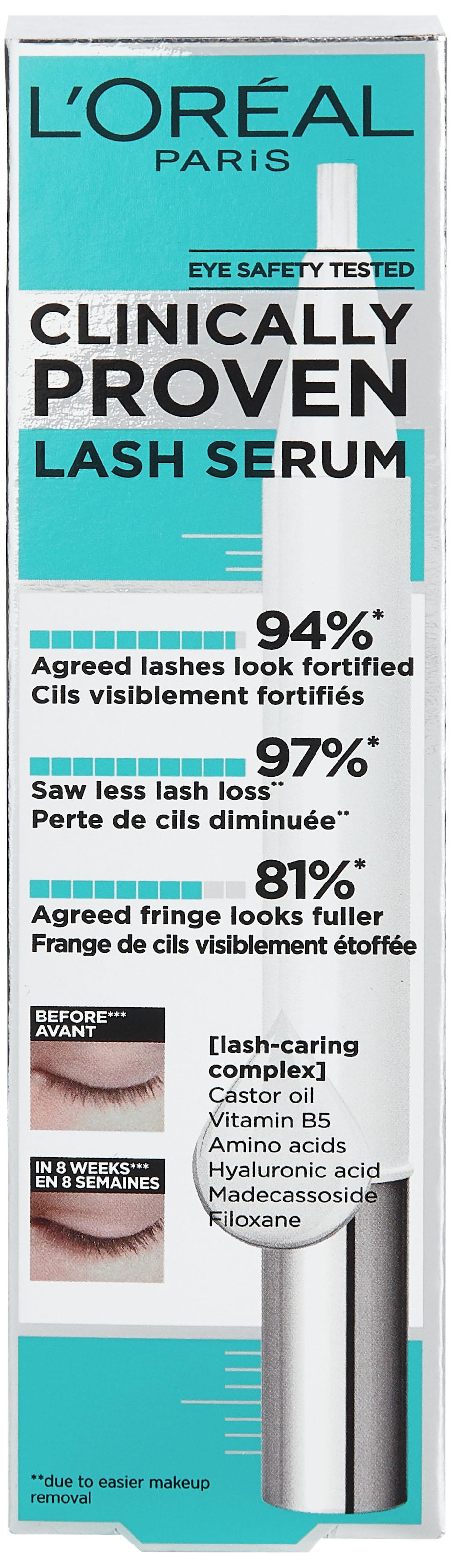 L'ORÉAL PARIS Wimpernserum »Clinically Proven Lash Serum«, mit Hyaloronsäure
