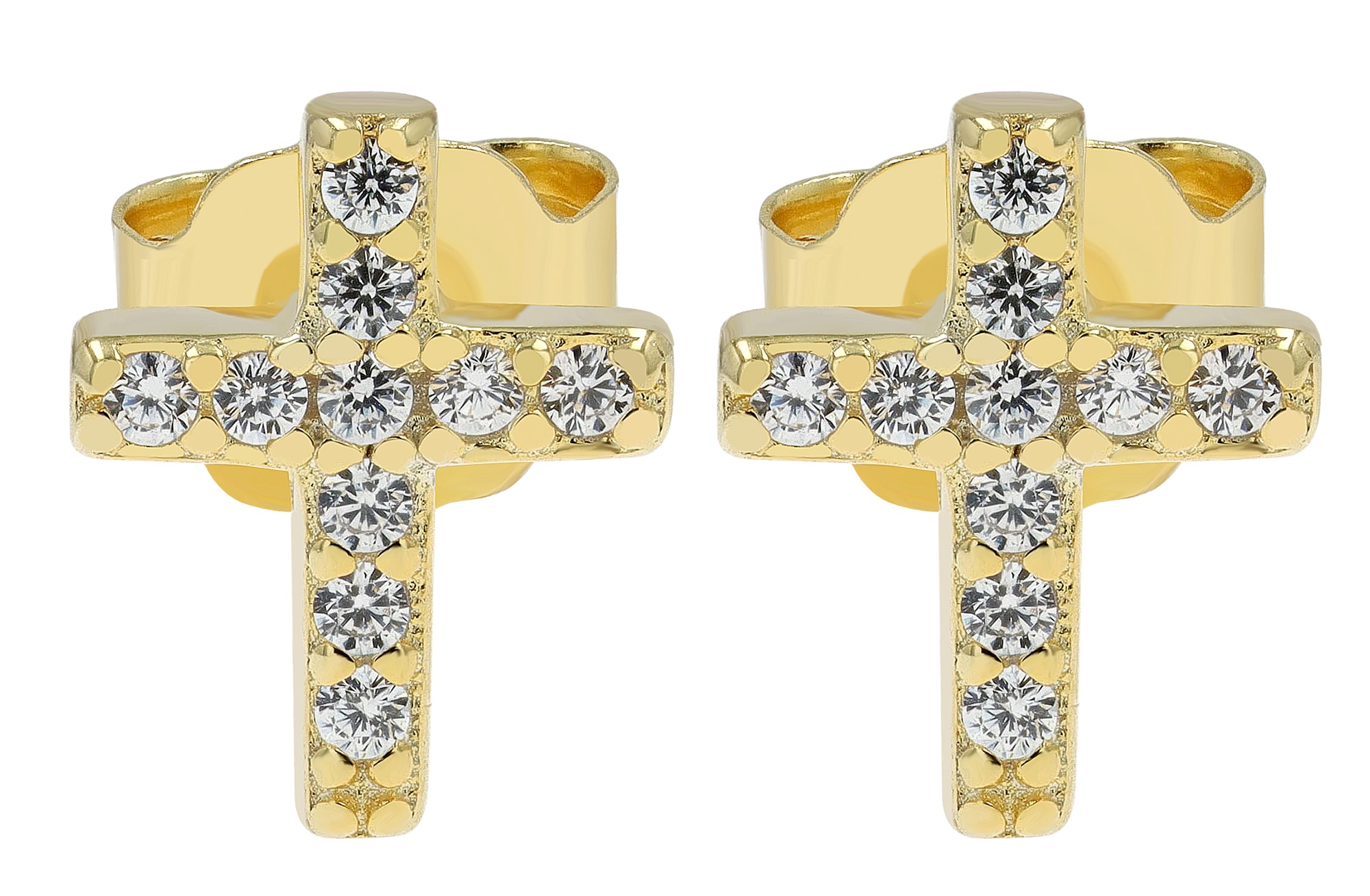 Adelia´s Paar Ohrstecker »Damen Ohrringe ¿ Ohrstecker aus 925 Silber«