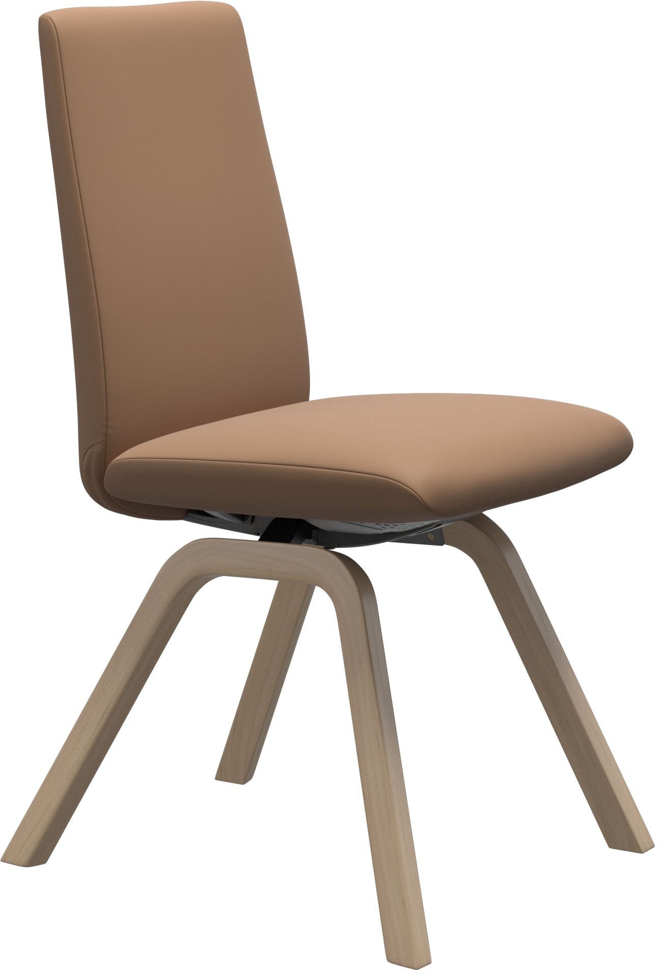 Stressless® Polsterstuhl »Laurel«, Leder BATICK, Low Back, Größe M, mit schräggestellten Beinen in Eiche natur