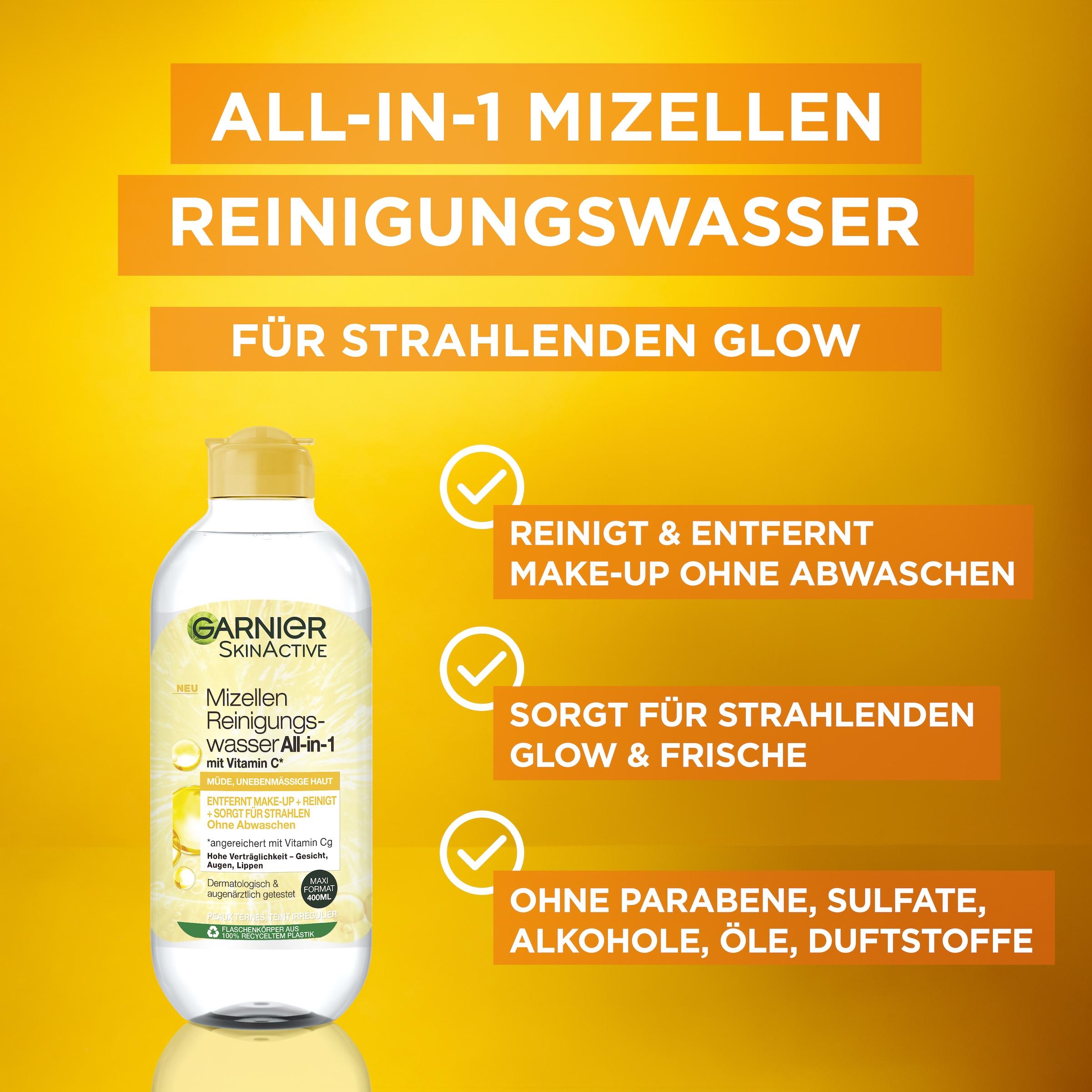 GARNIER Pflege-Set »Garnier Geschenkset Vitamin C« für das Gesicht, mit Vitamin C