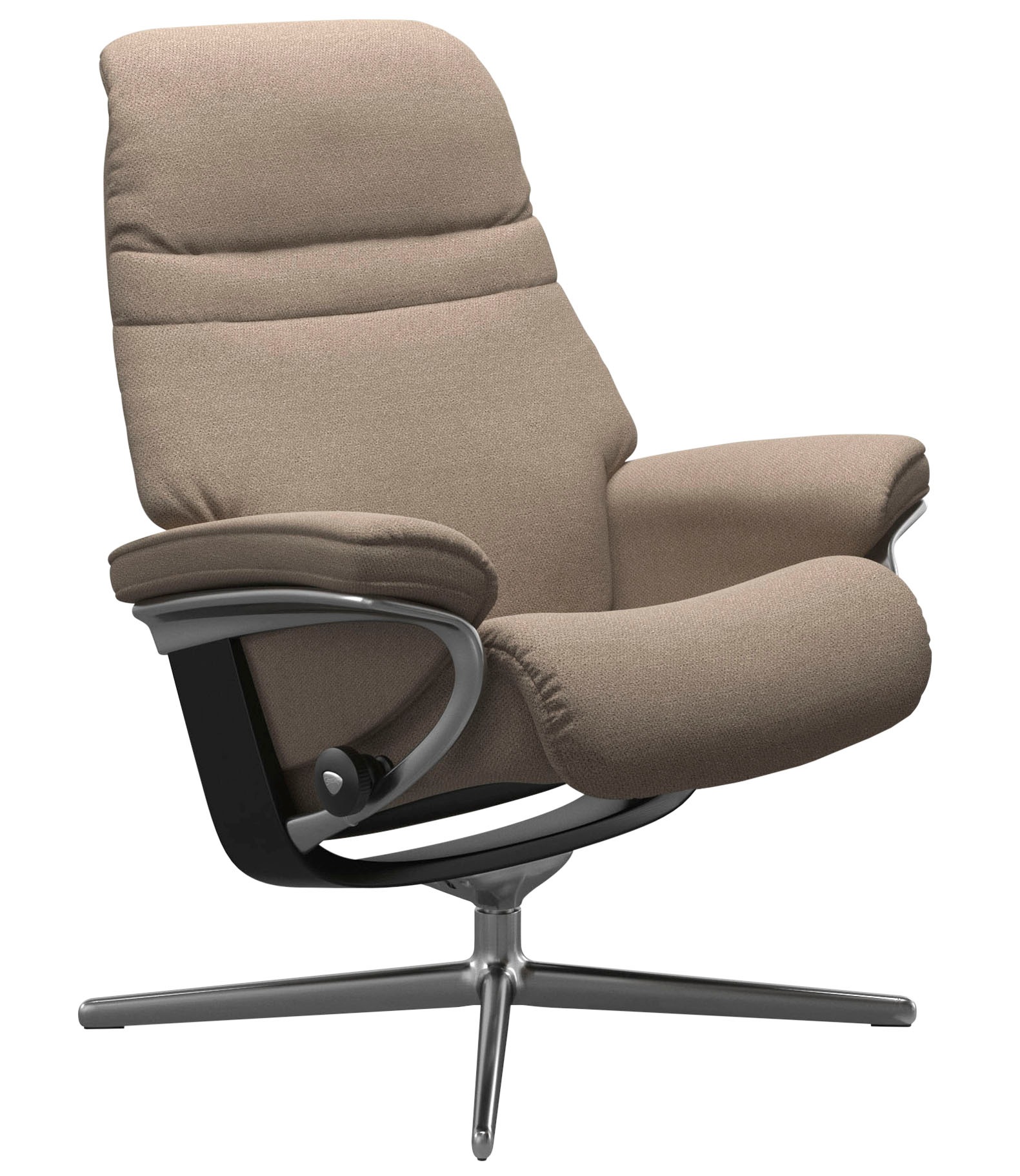 Stressless® Relaxsessel »Sunrise«, mit Cross Base, Größe S, M & L, Holzakzent Schwarz