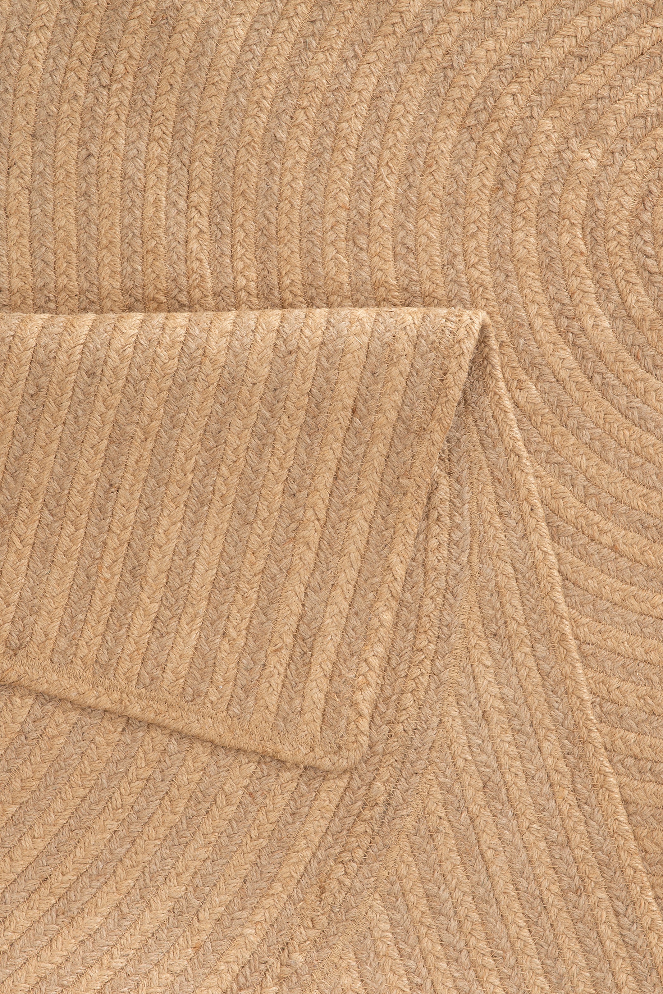 my home Teppich »Naturala, Jute-Teppich, handgefertigt«, rechteckig, 5 mm Höhe, reines Naturprodukt, Jute, Boho, Wendeteppich, Wohnzimmer, Esszimmer
