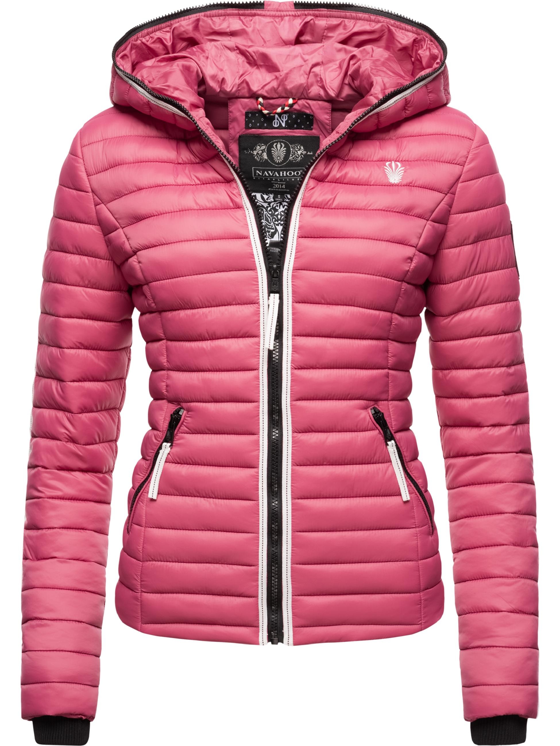 Navahoo Steppjacke »Übergangsjacke Kimuk Prc«, mit Kapuze, leichte Übergangsjacke mit Kapuze