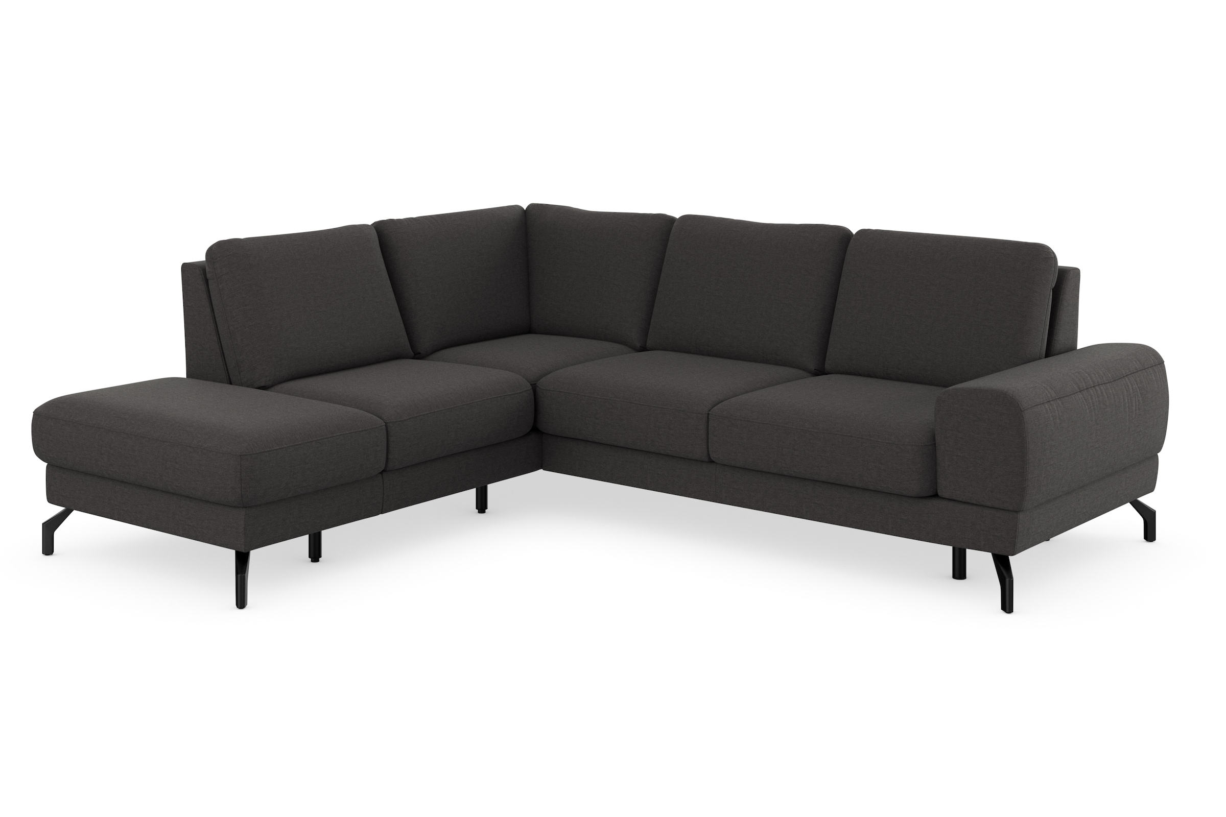 sit&more Ecksofa »Cinturo L-Form« inklusive Sitztiefenverstellung und Federkern, Sitzhöhe 45 cm