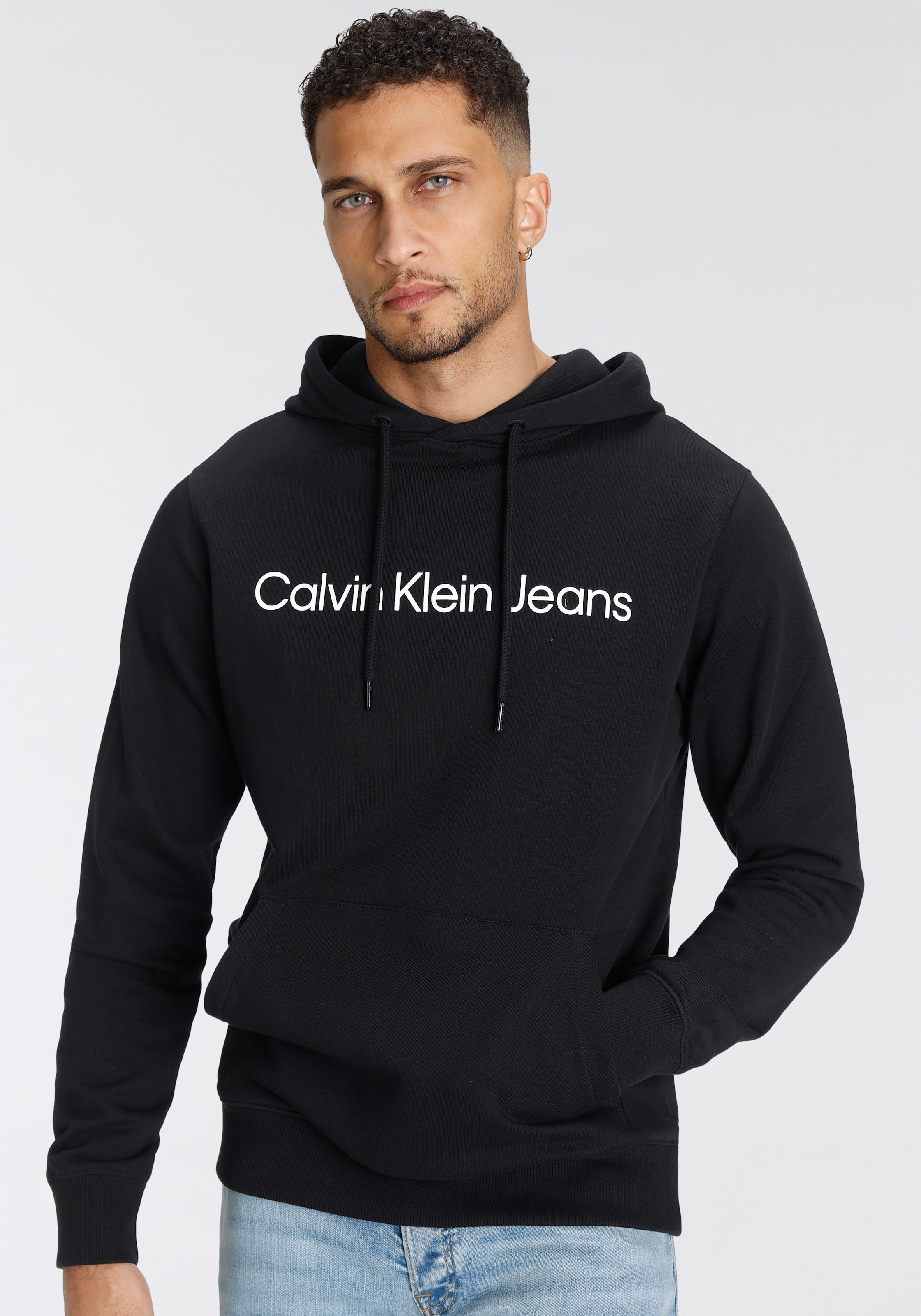 Calvin INSTITUTIONAL LOGO OTTO »CORE Jeans Kapuzensweatshirt HOODIE« bei Klein