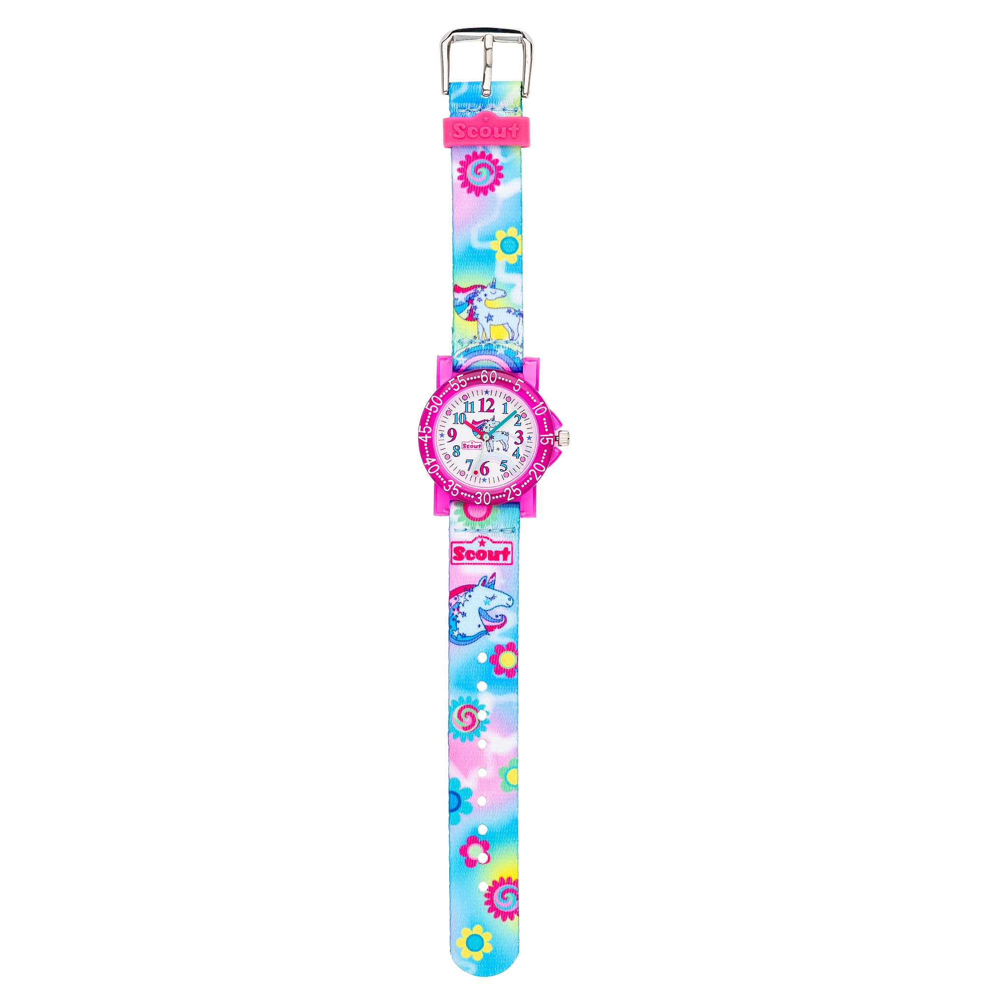 Scout Quarzuhr »The It-Collection« Armbanduhr, Kinderuhr,Lernuhr,Geschenkidee,Schulanfang,Mädchen,Einhorn
