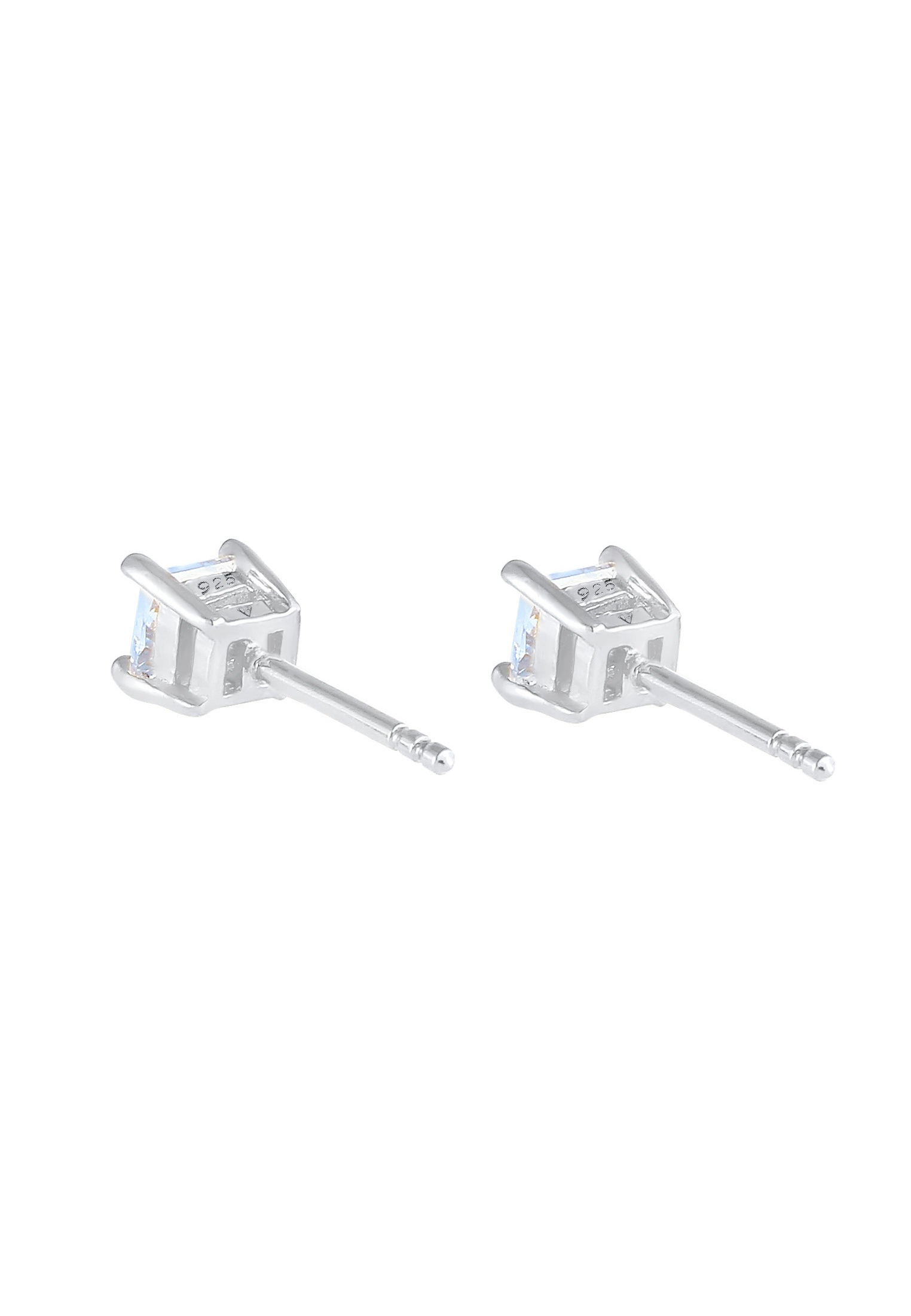 Kuzzoi Paar Ohrstecker »Ohrringe Stecker Quadratisch Zirkonia 925 Silber«