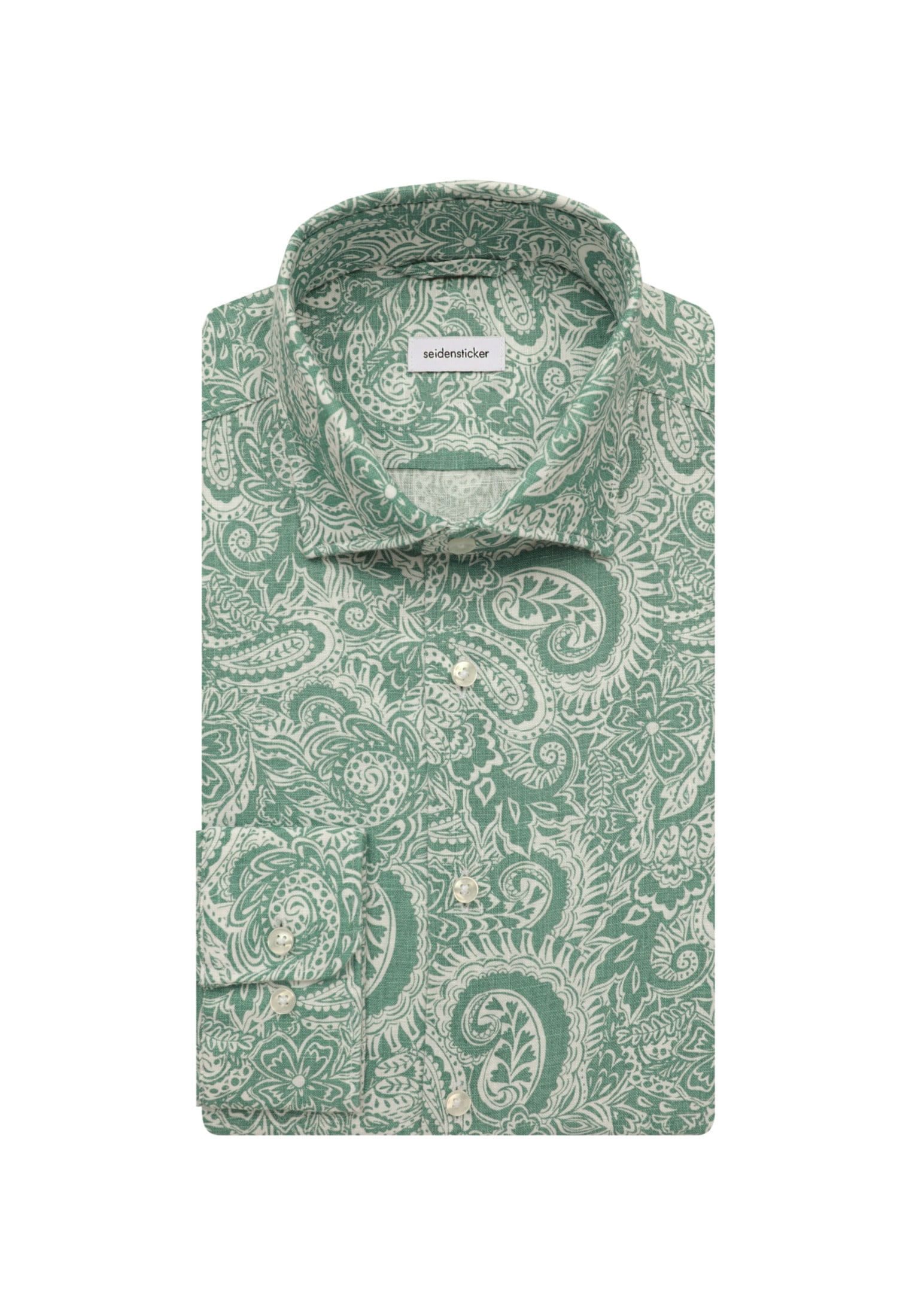 seidensticker Businesshemd »Regular«, Regular Langarm Kentkragen Paisley