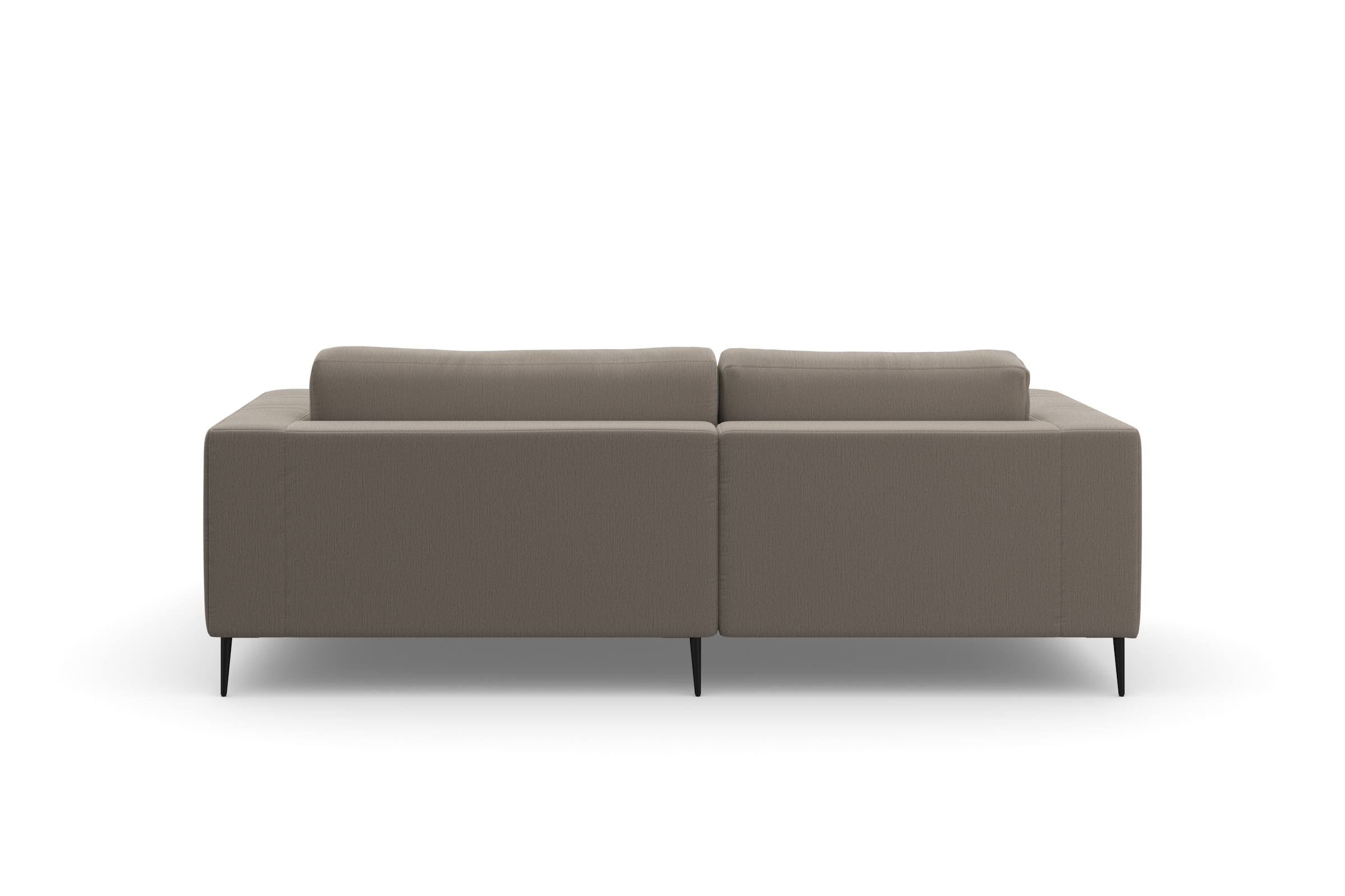 DOMO collection Ecksofa »Modica kompakt und elegant, Breite 244, L-Form«, moderne Optik mit extrabreiter Recamiere, auch in Cord