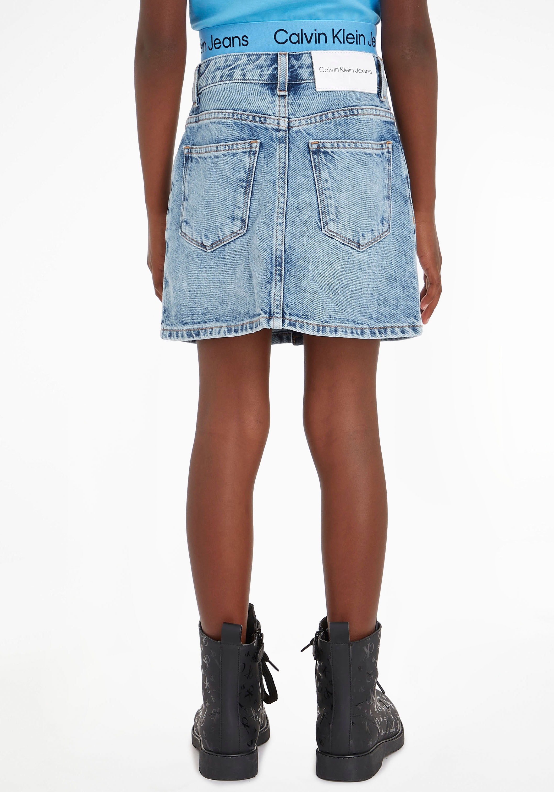 Calvin Klein Jeans Jeansrock, Kinder Kids Junior MiniMe,in A-Linie  bestellen bei OTTO