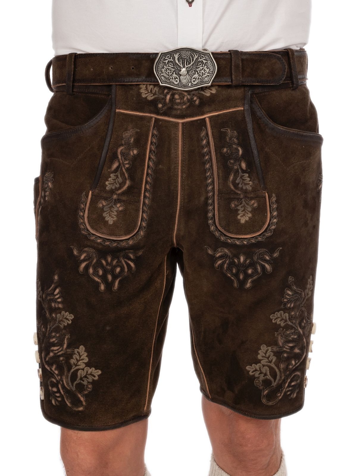 Country Maddox Lederhose »Lederhose WALDKREUZ«