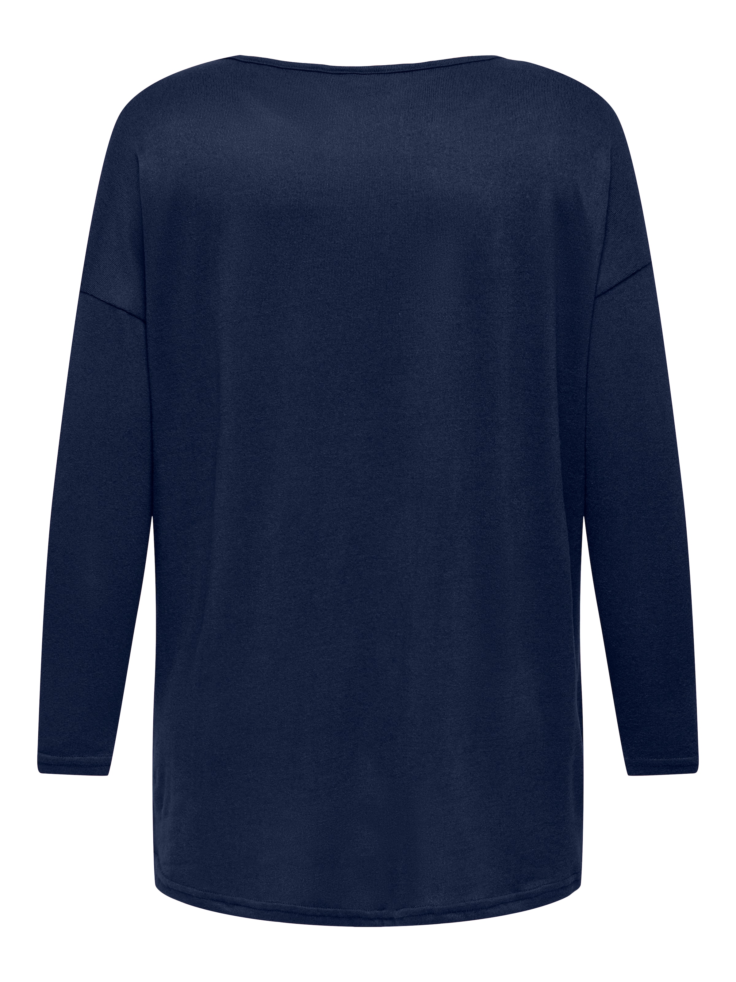 ONLY CARMAKOMA Longshirt »CARALBA LS LONG TOP JRS« mit Glitzernieten