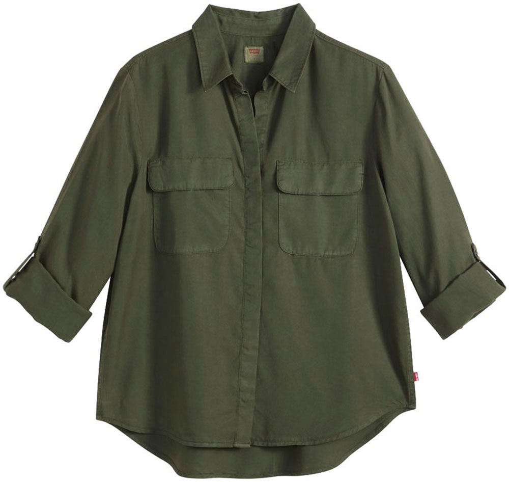 Levi's® Hemdbluse Krempelärmel mit Riegel