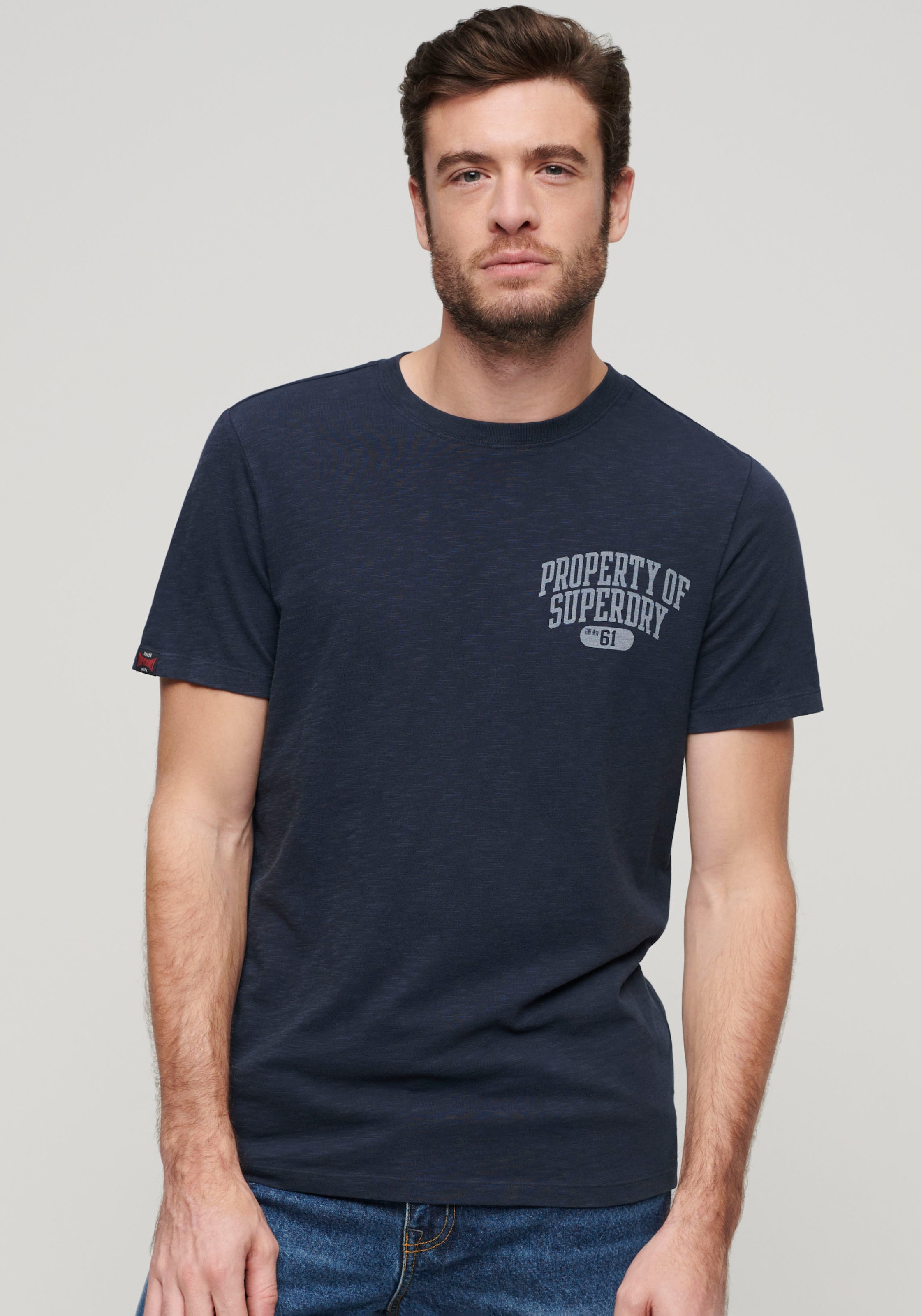 Superdry T-Shirt »ATHLETIC COLLEGE GRAPHIC TEE«