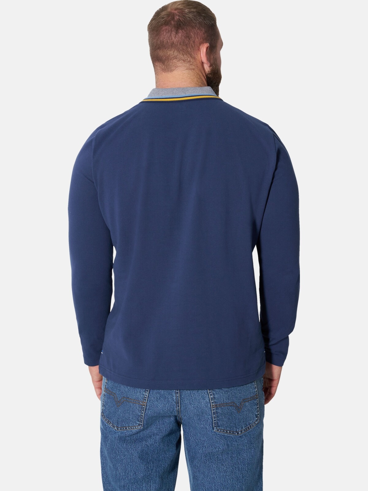Jan Vanderstorm Langarm-Poloshirt »Doppelpack Langarm-Poloshirt STEY«