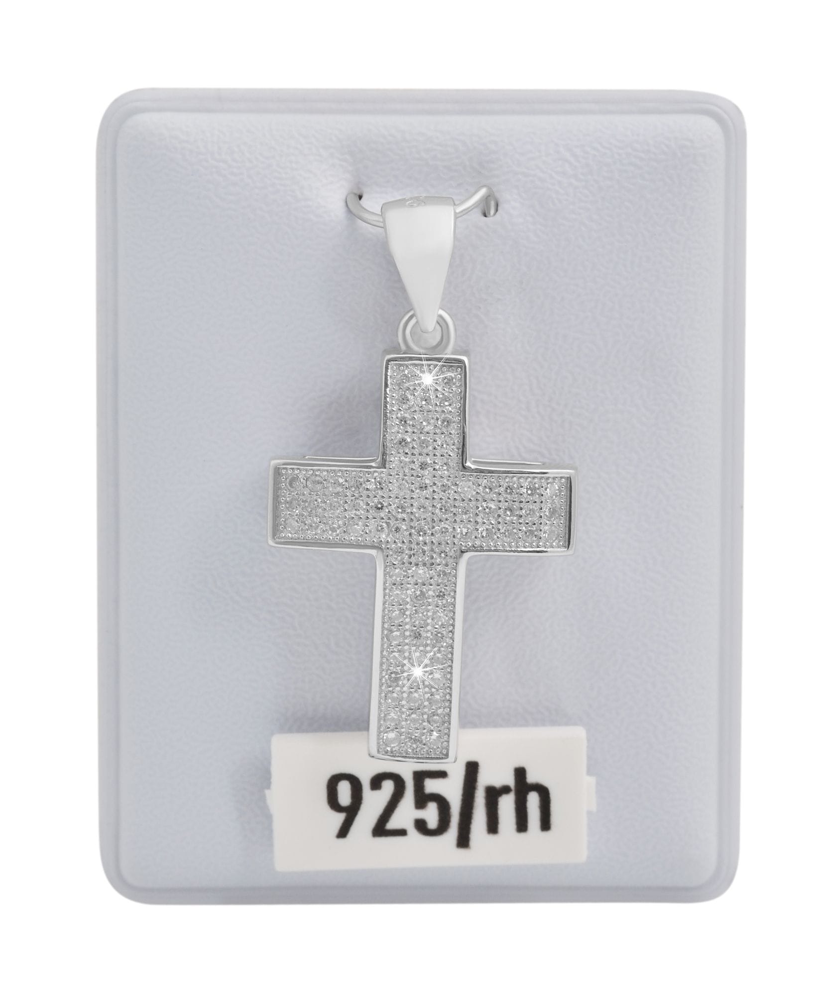 Adelia´s Kreuzanhänger »Damen Anhänger ¿ Kreuz Kreuzanhänger aus 925 Silber mit Zirkonia«