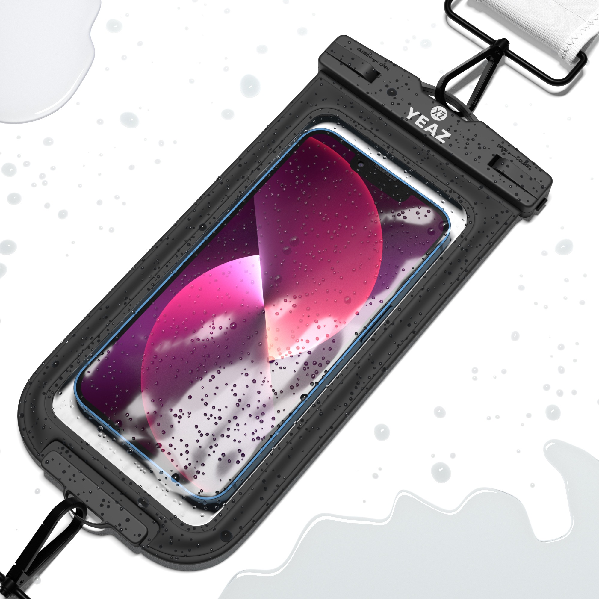YEAZ Handytasche »Neopren-Gurt mit Handytasche OCEAN SHOT«