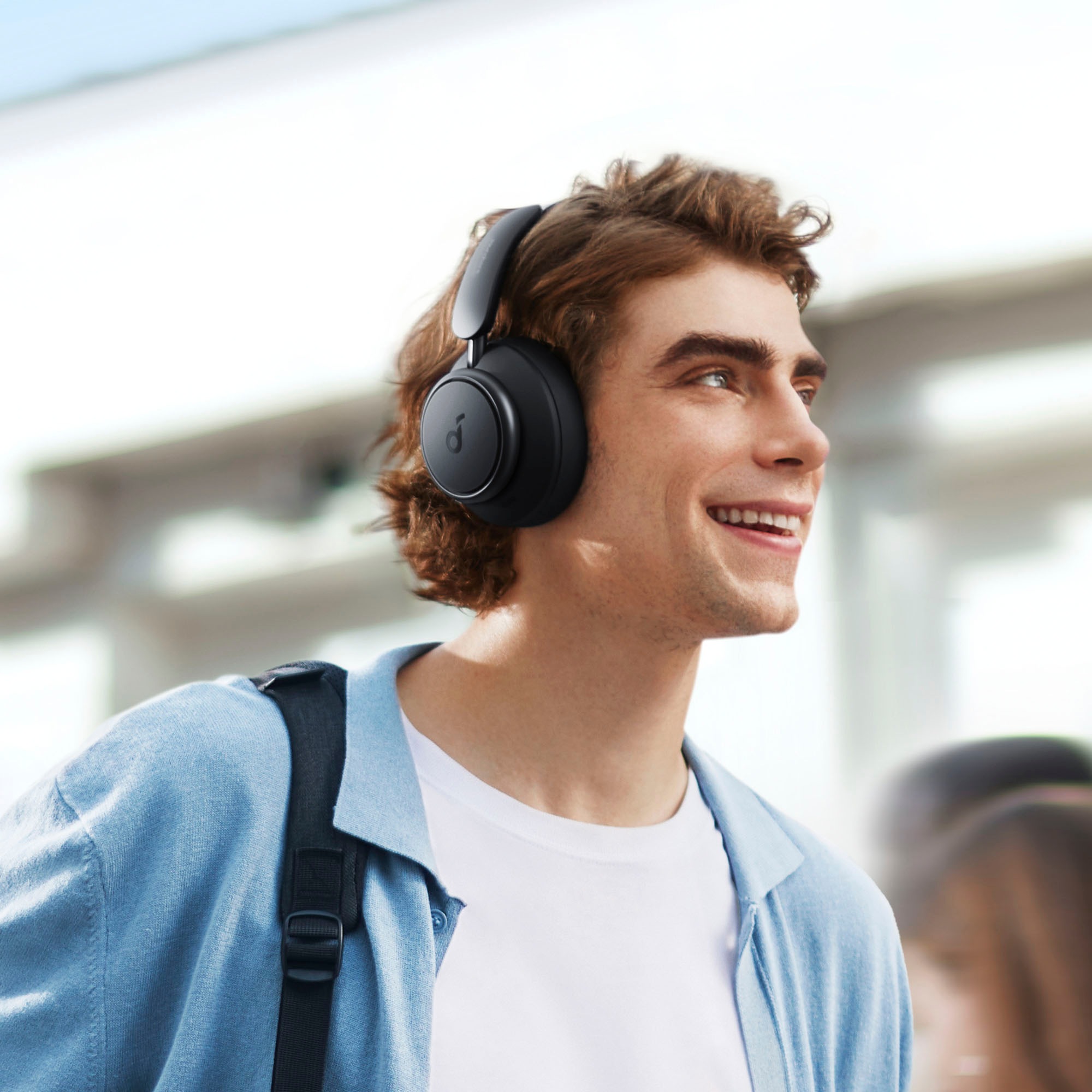 Anker Bluetooth-Kopfhörer »Soundcore Space Q45«, Bluetooth-AVRCP Bluetooth-A2DP Bluetooth-HFP, Adaptive Noise-Cancelling-Freisprechfunktion-Hi-Res-kompatibel mit Siri