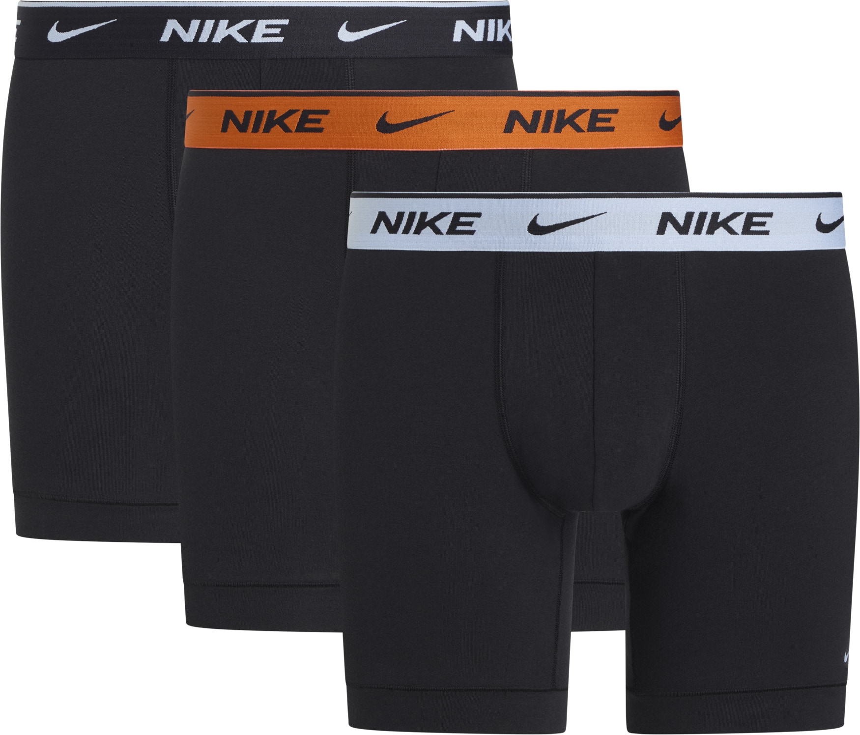 NIKE Underwear Boxershorts »BOXER BRIEF 3PK« Packung, 3er, 3 Stk. mit NIKE Logo-Elastikbund