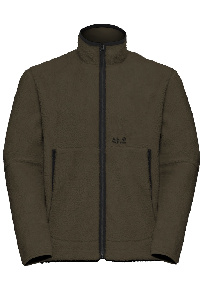Jack Wolfskin Fleecejacke »STONE LITE JKT M« mit Sherpa-Fleece, weiche Oberfläche, wärmend, atmungsaktiv