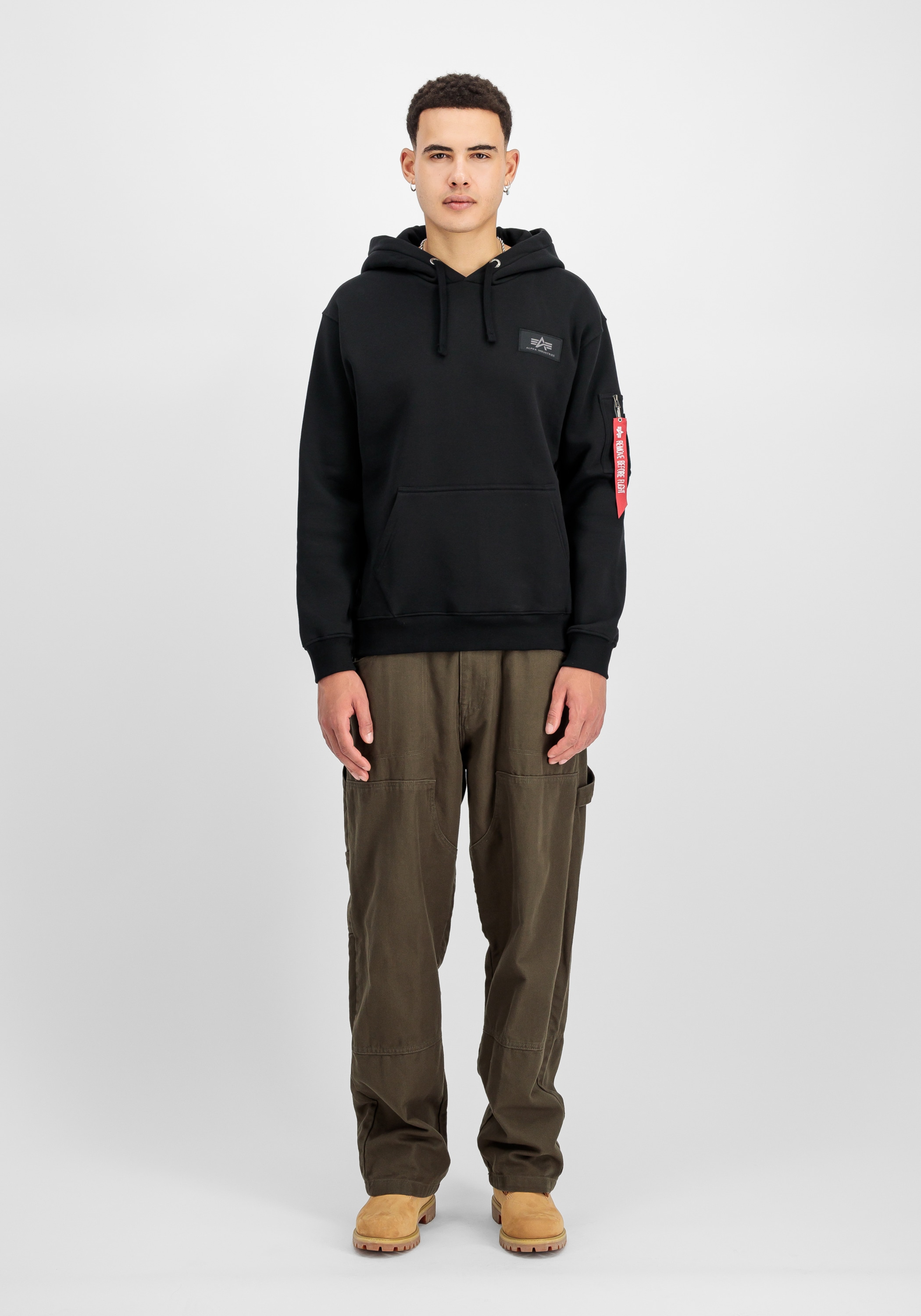 Alpha Industries Hoodie »Backprint Hoodie Camo Print Kapuzensweatshirt«