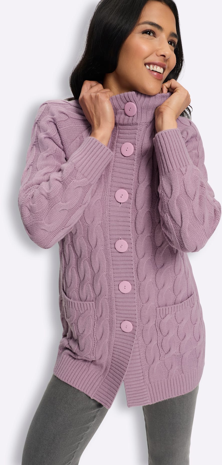 Classic Basics Strickjacke