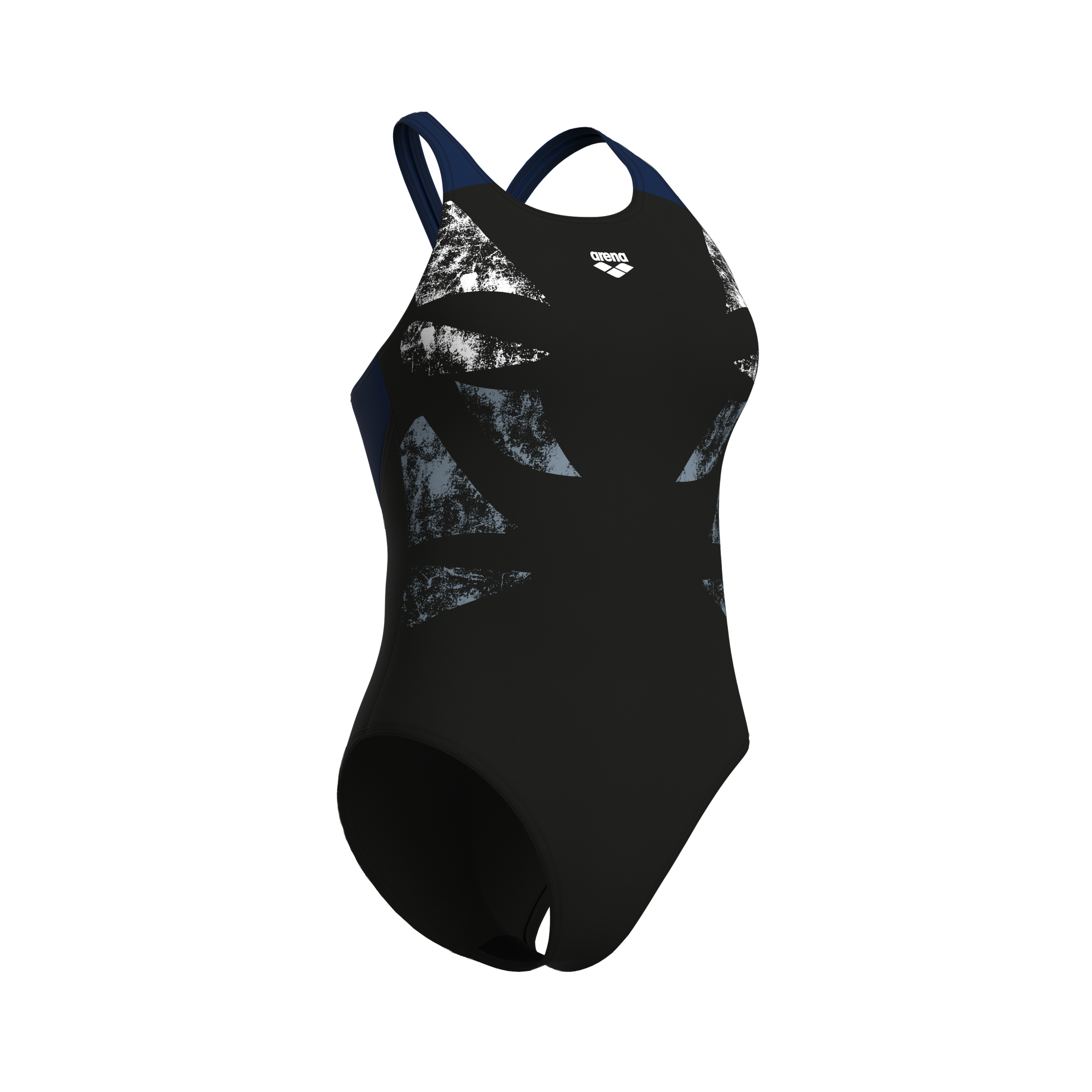 Arena Badeanzug »WOMEN'S ARENA GRAPHIC SWIMSUIT V BACK L« 1 Stk. tlg.