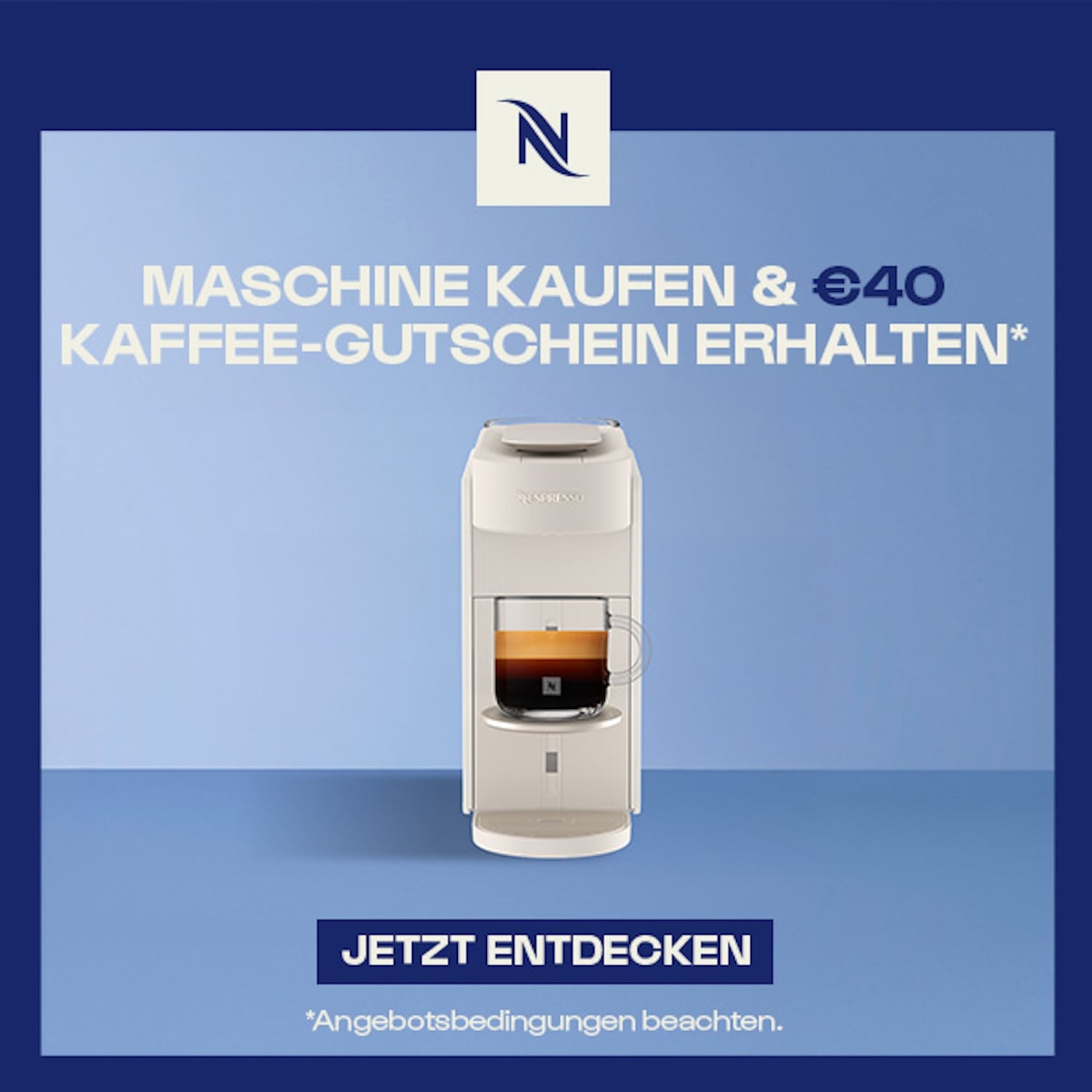 Nespresso Kapselmaschine »CITIZ EN 267.WAE von DeLonghi, White« inkl. Aeroccino Milchaufschäumer, Willkommenspaket mit 7 Kapseln