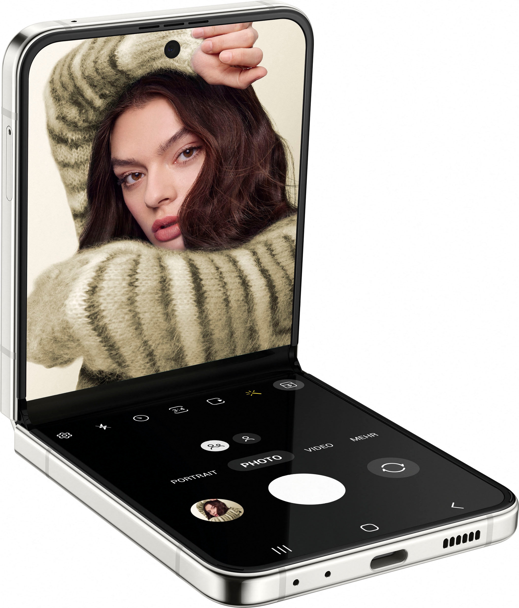 Samsung Smartphone »Galaxy Z Flip OTTO MP 12 bei Lavender, Kamera 17,03 512 cm/6,7 Zoll, online GB 5«, Speicherplatz