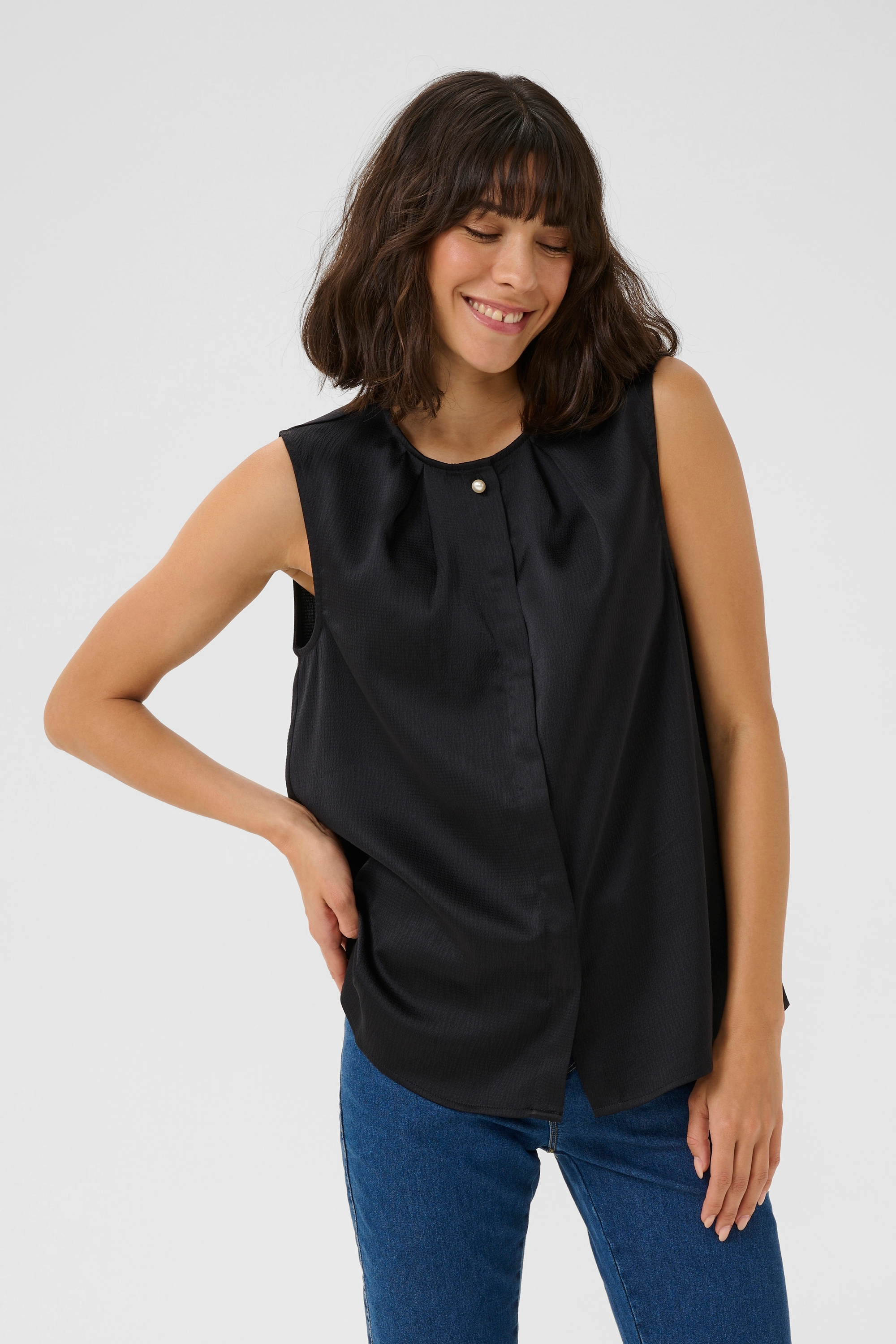 KAFFE Blusentop »Shirtbluse KAvera«