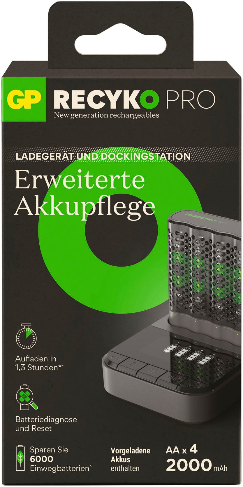 GP Batteries Batterie-Ladegerät »ReCyko Pro P461 USB-Modell«