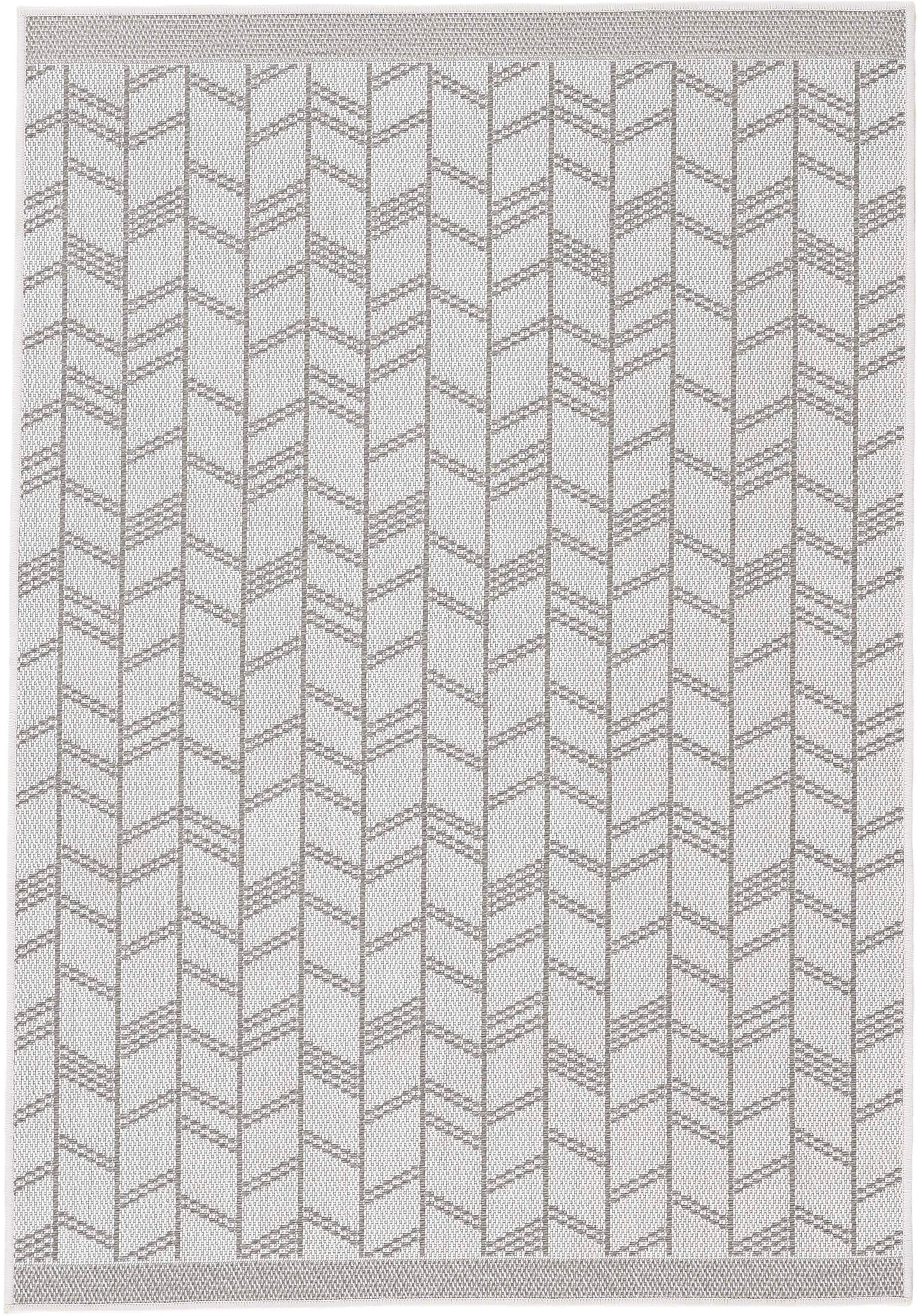 carpetfine Teppich »Boho 102, auch als Läufer erhältlich«, rechteckig, 4 mm Höhe, robustes Flachgewebe, Sisal Optik, UV-beständig, In- und Outdoor