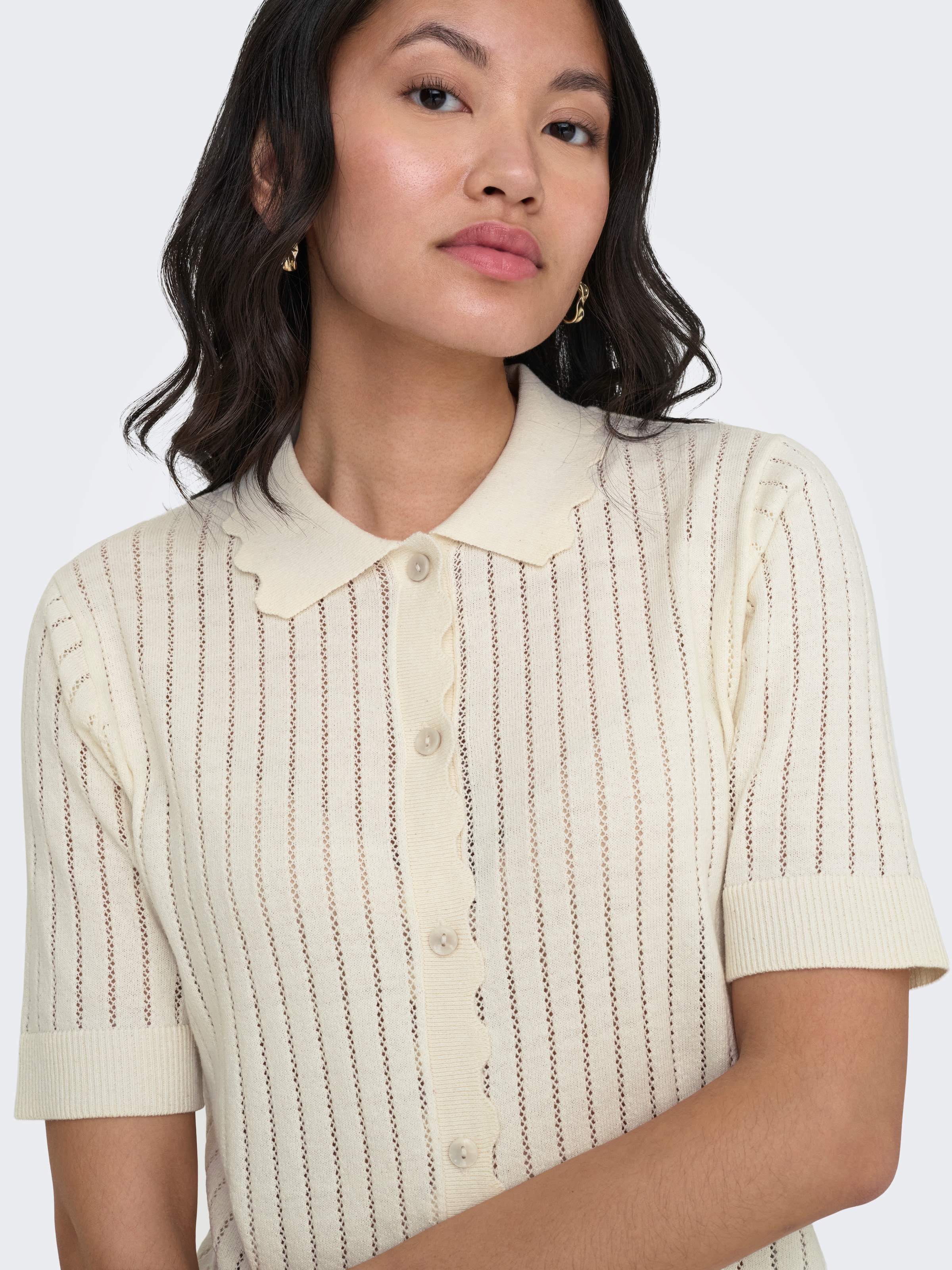 ONLY Strickjacke »ONLELMA POLO S/S CARDIGAN KNT NOOS«