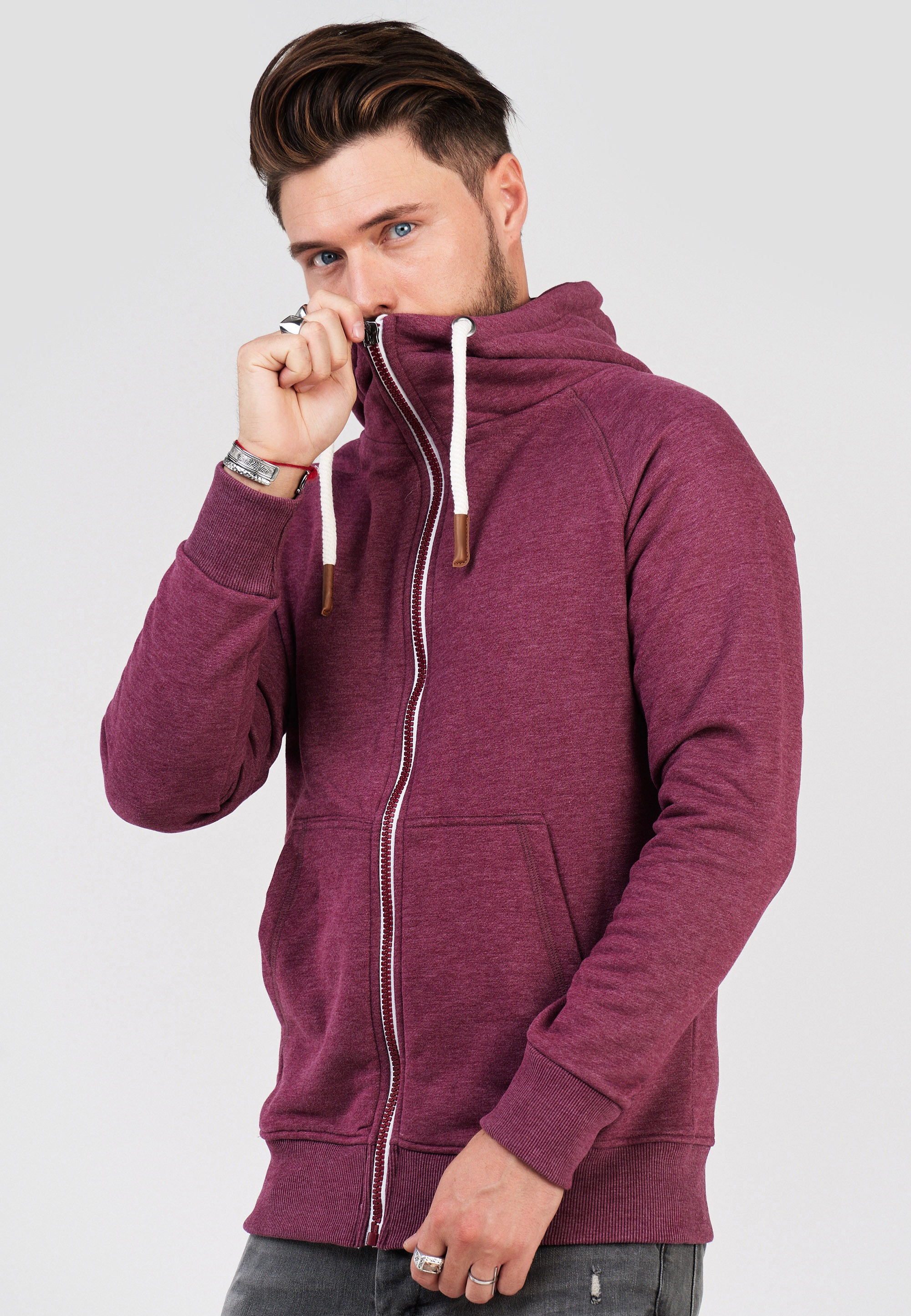 SOULSTAR Kapuzensweatjacke »Hoodie Weicher Kapuzenpullover Sweatshirt«