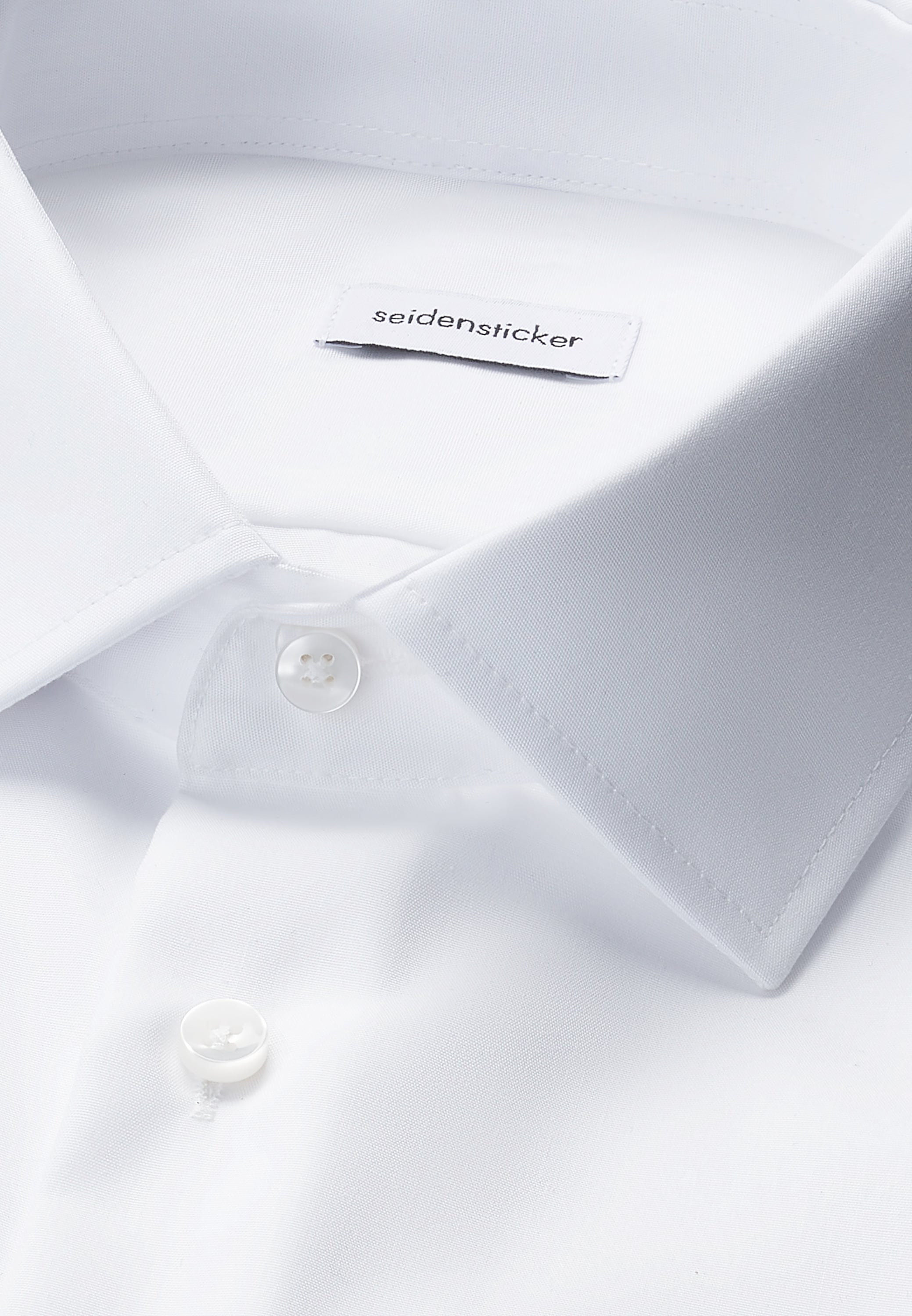 seidensticker Businesshemd »Schwarze Rose« Slim 1/2 Kentkragen Uni