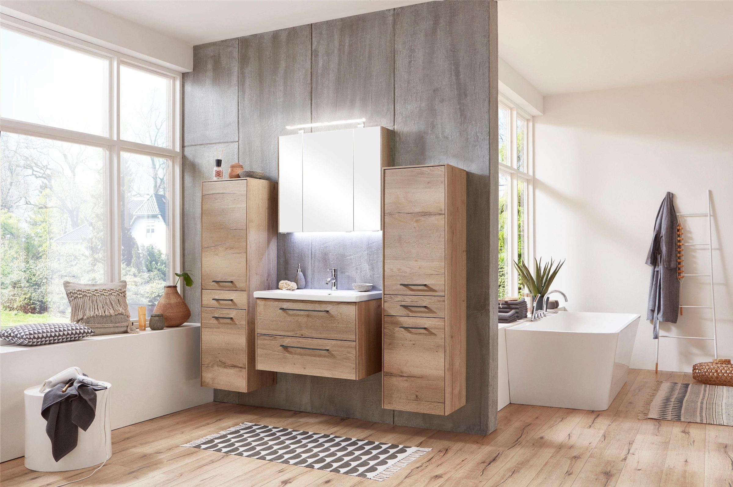 MARLIN Waschtisch »3400«, Breite 80 cm