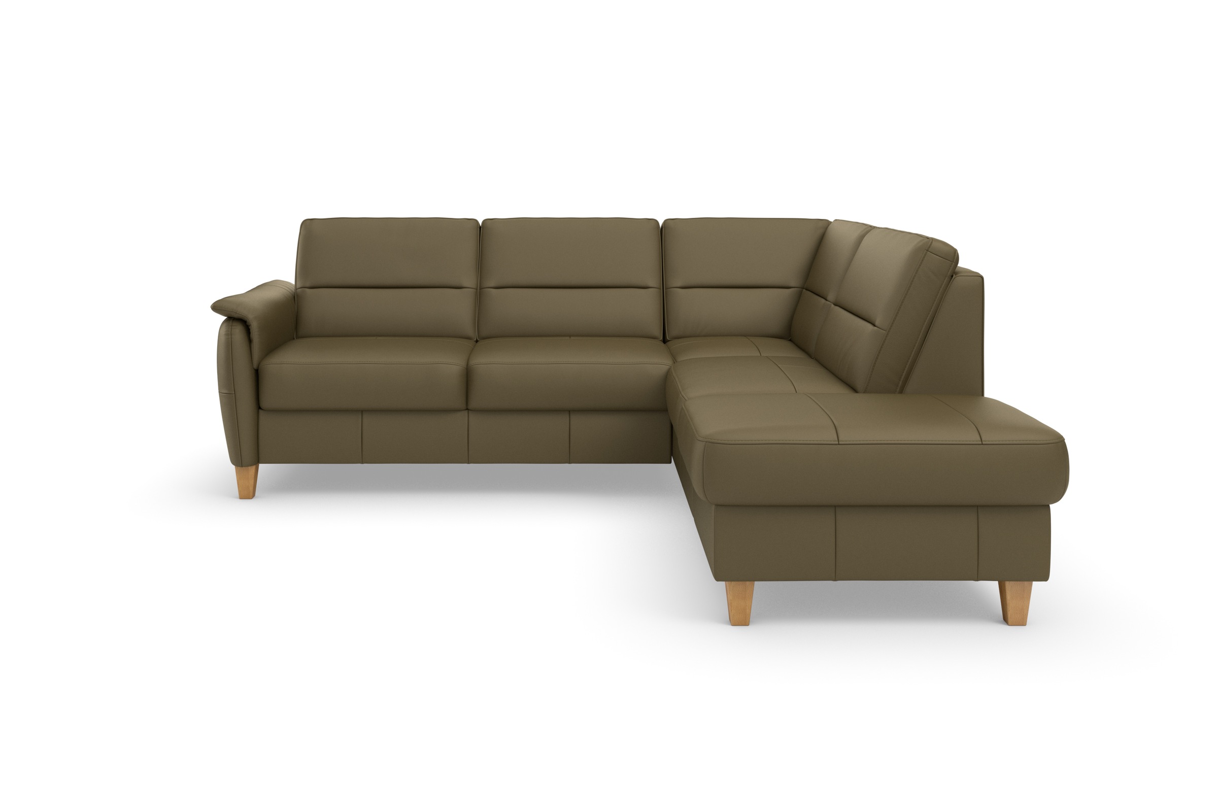 Home affaire Ecksofa »Palmera L-Form, B: 236 cm«, optional Bettfunktion & Bettkasten, Federkern