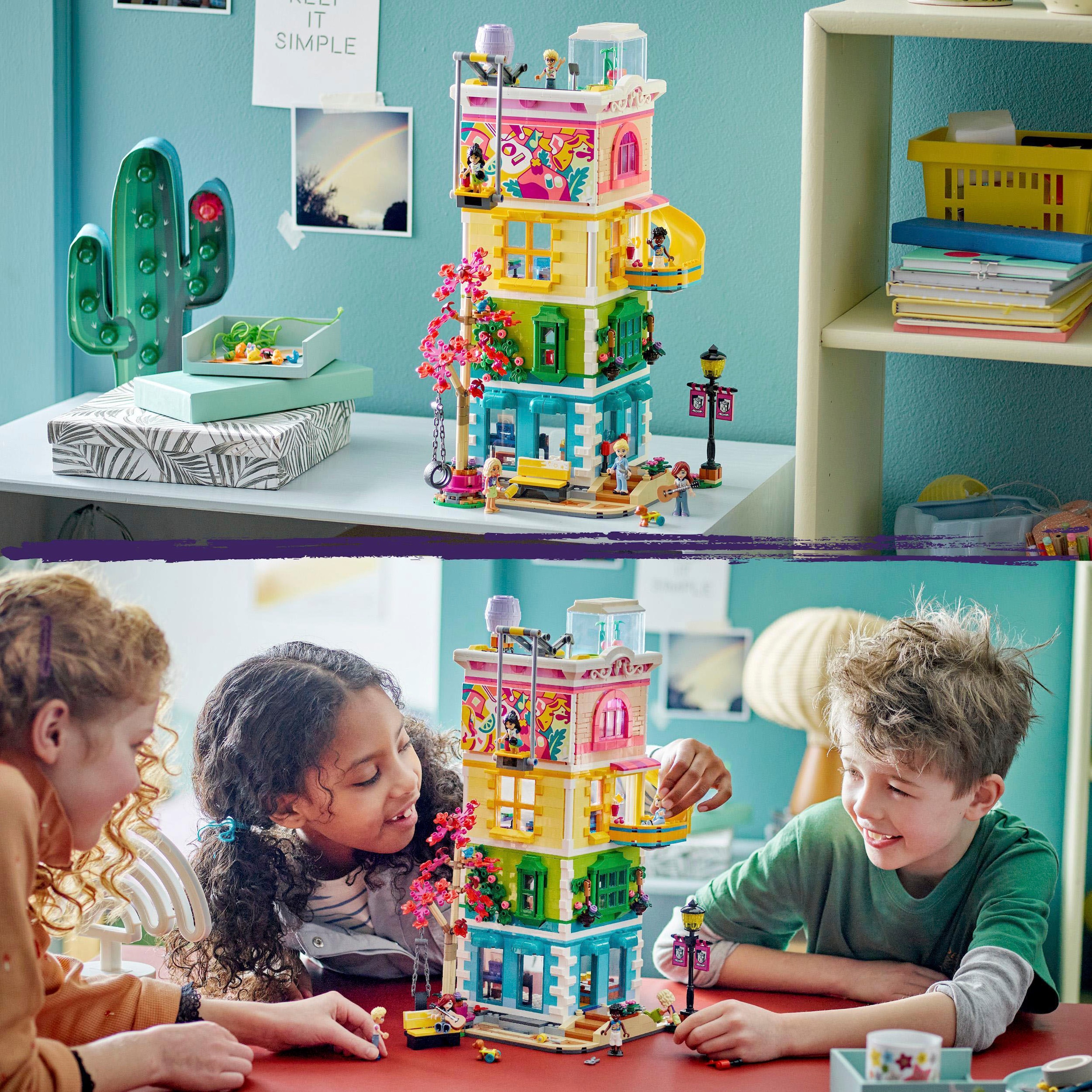 LEGO® Konstruktionsspielsteine »Heartlake City Gemeinschaftszentrum (41748), LEGO® Friends«, (1513 St.), Made in Europe