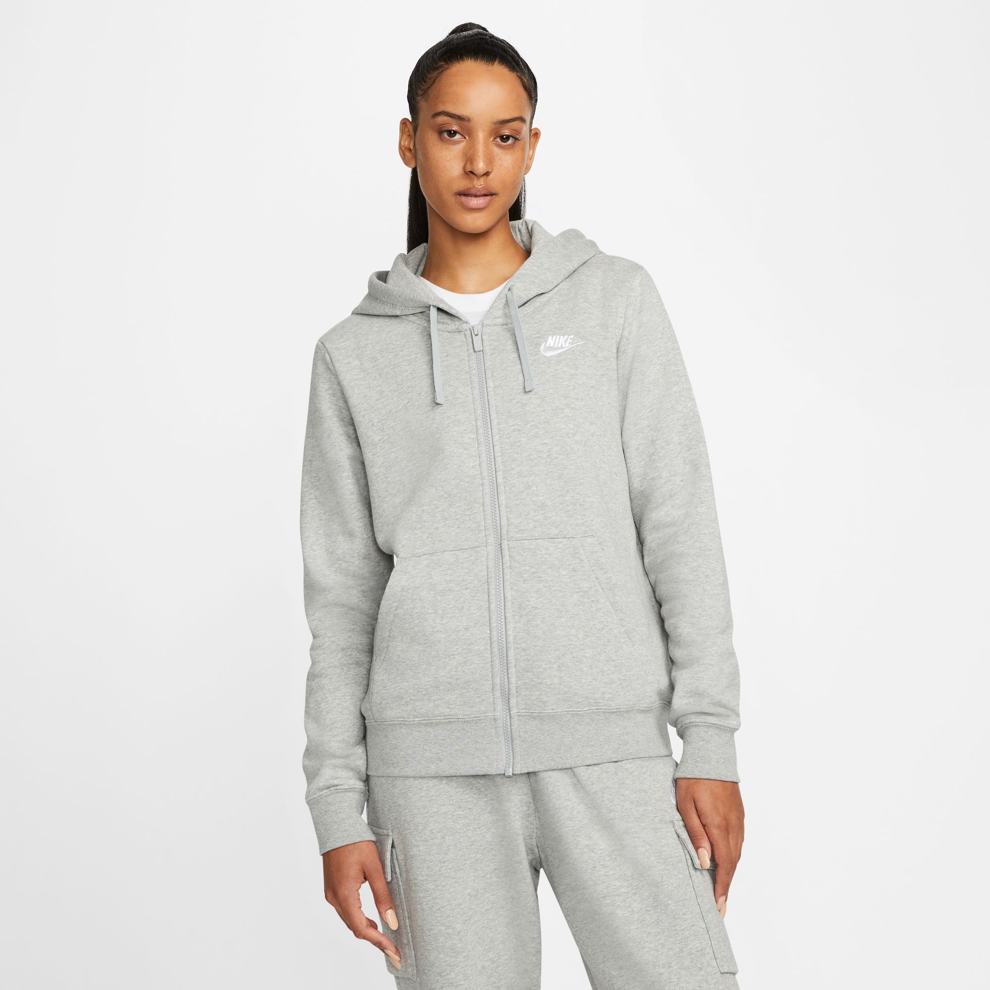 Hoodie« Sportswear OTTO bei Full-Zip Women\'s Fleece Nike »Club Kapuzensweatjacke