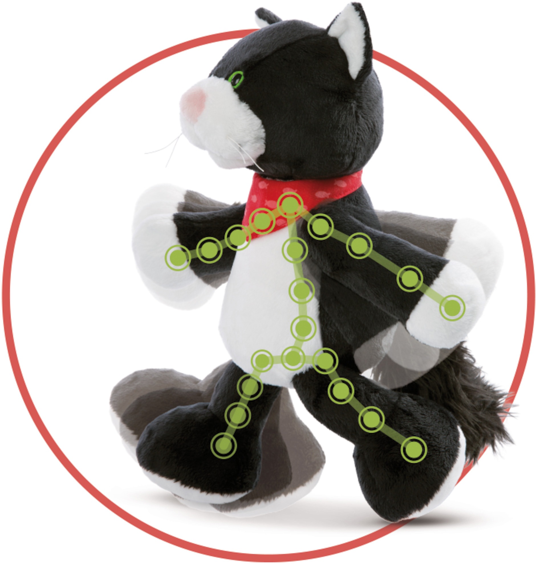 Nici Kuscheltier »NICI Pets, Katze Pepper, 30 cm«, in Geschenkverpackung, mit Biegefunktion