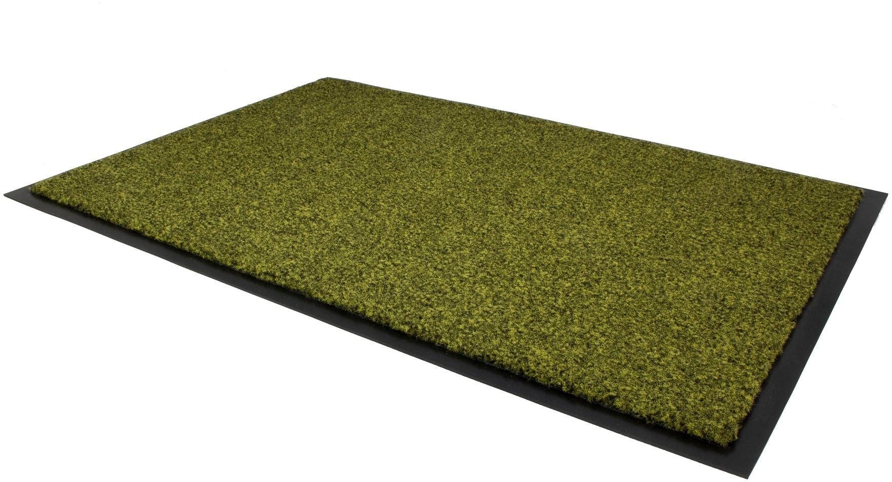 Fußmatte »GREEN & CLEAN«, rechteckig, Schmutzfangmatte, In- und Outdoor geeignet,...